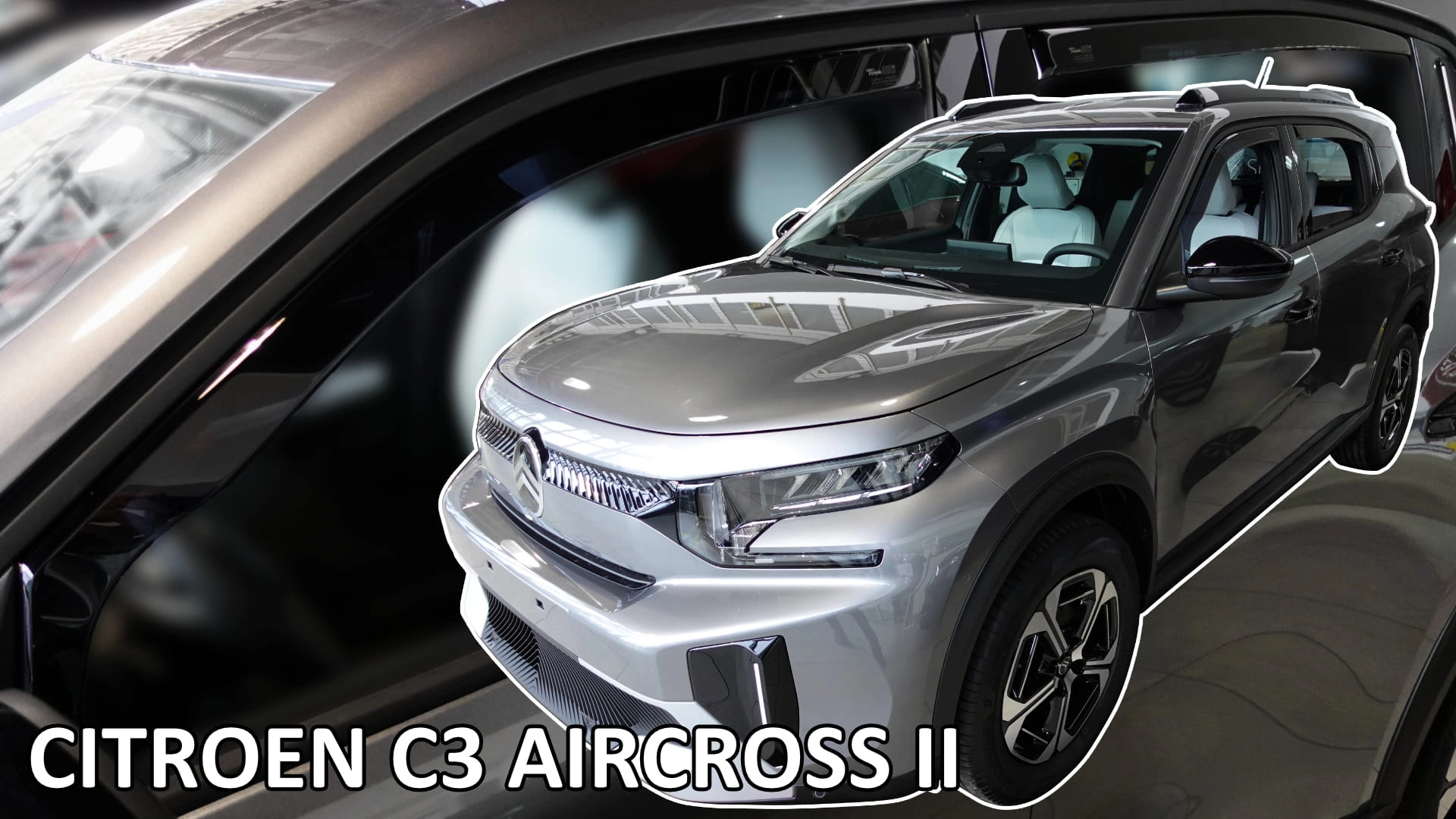 Vindavvisere Citroen C3 Aircross II / e-C3 Aircross 2024 -> │ sett 4 stk.