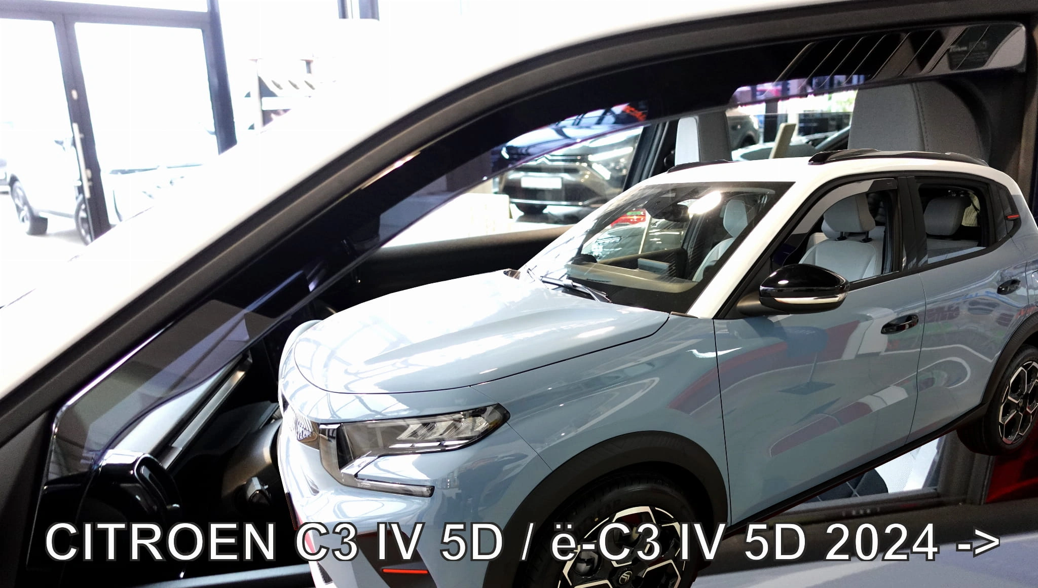 Vindavvisere Citroen C3 IV /  e-C3 2024 -> │ sett 2 stk.