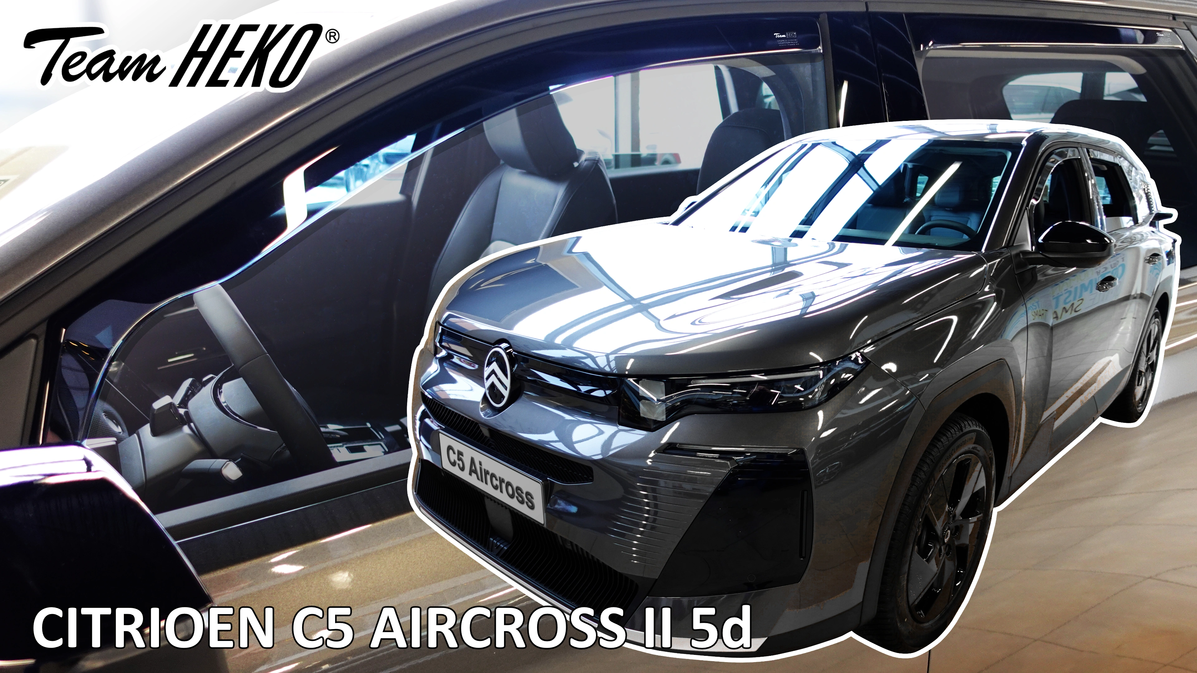 Vindavvisere Citroen C5 Aircross II / Citroen ë-C5 Aircross 2025 -> │ sett 4 stk.
