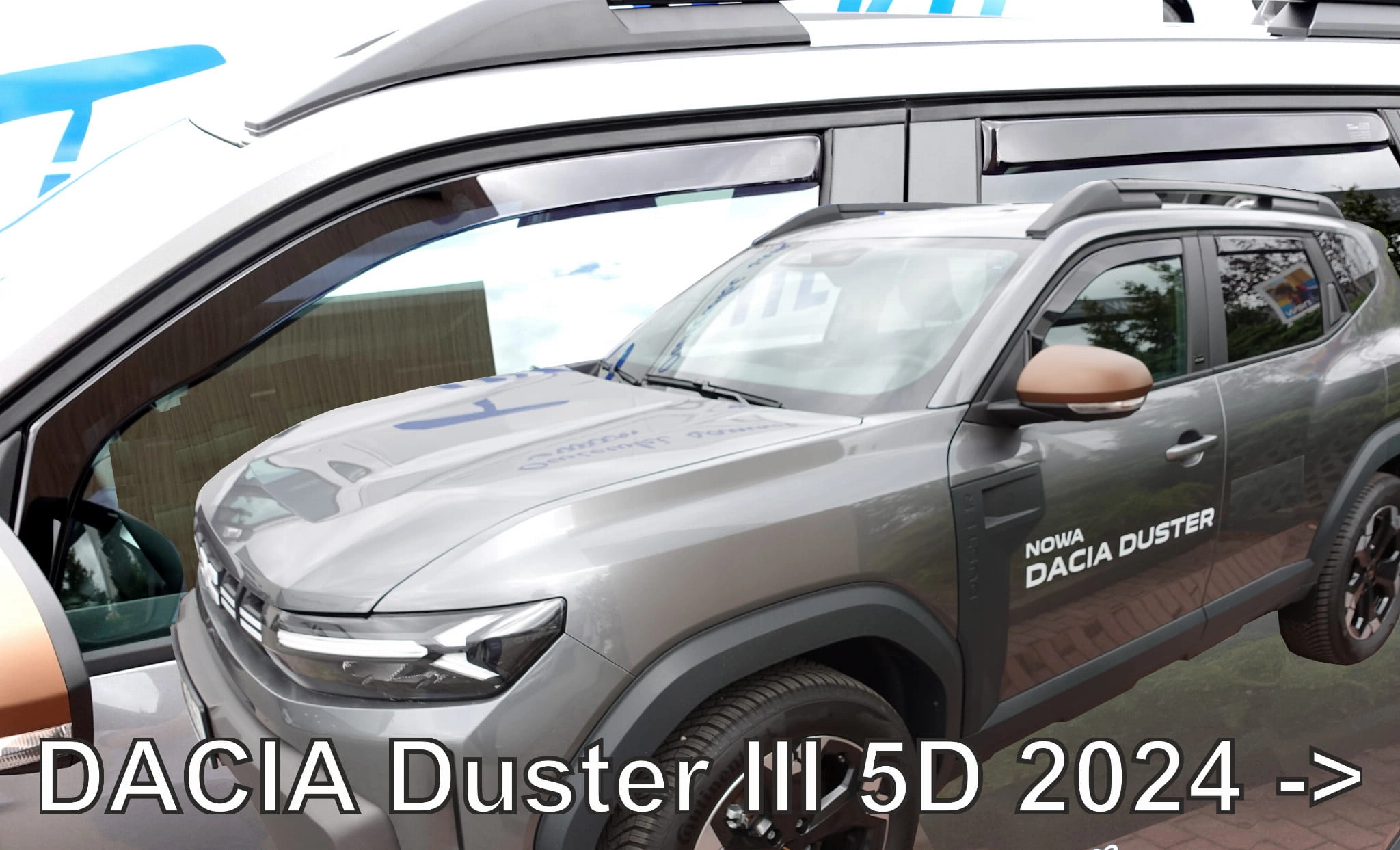 Vindavvisere Dacia Duster III 2024 -> │ sett 4 stk.