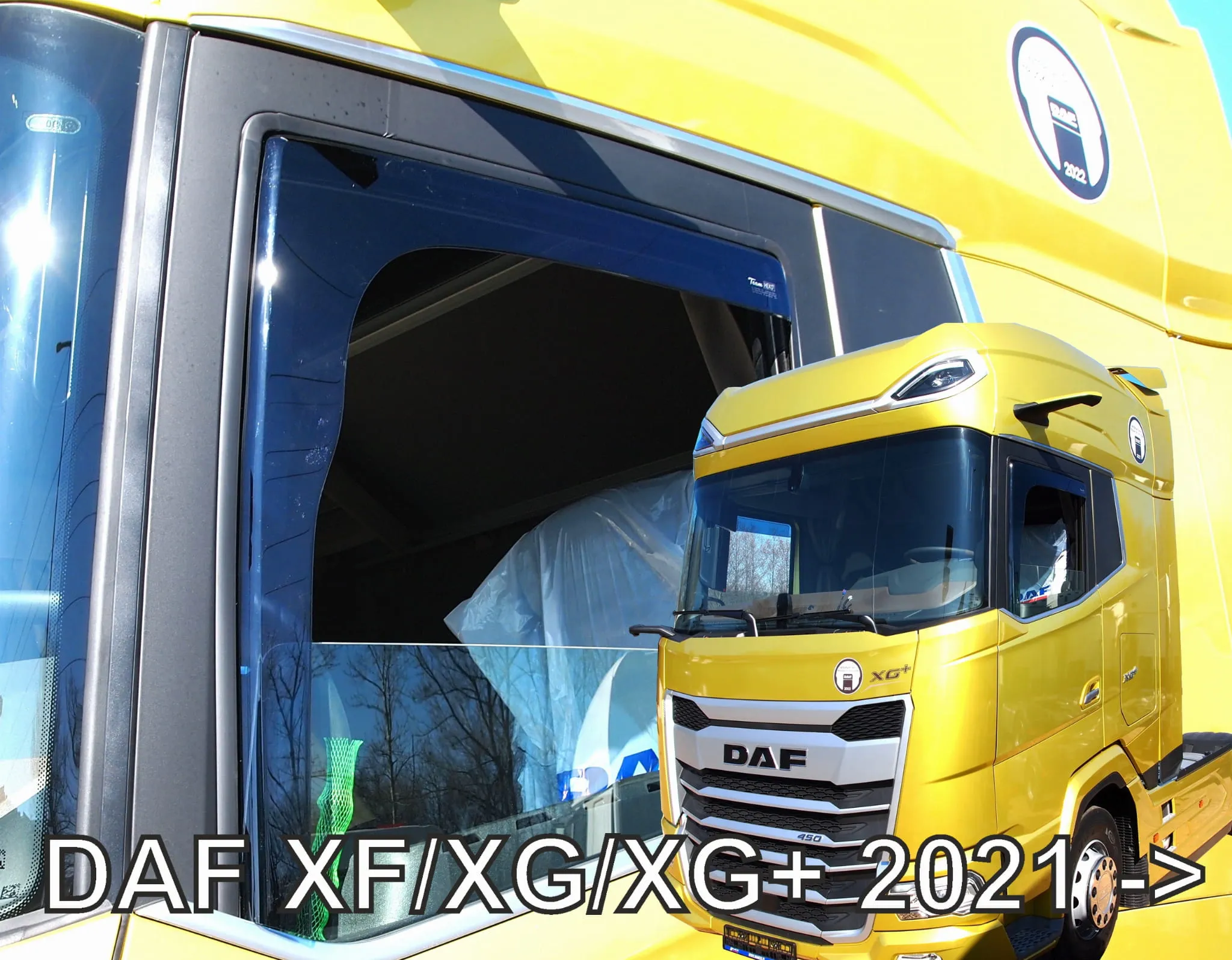 Vindavvisere DAF XF / XG / XG+ 2022 -> │ Versjon med kameraspeil - sett 2 stk.