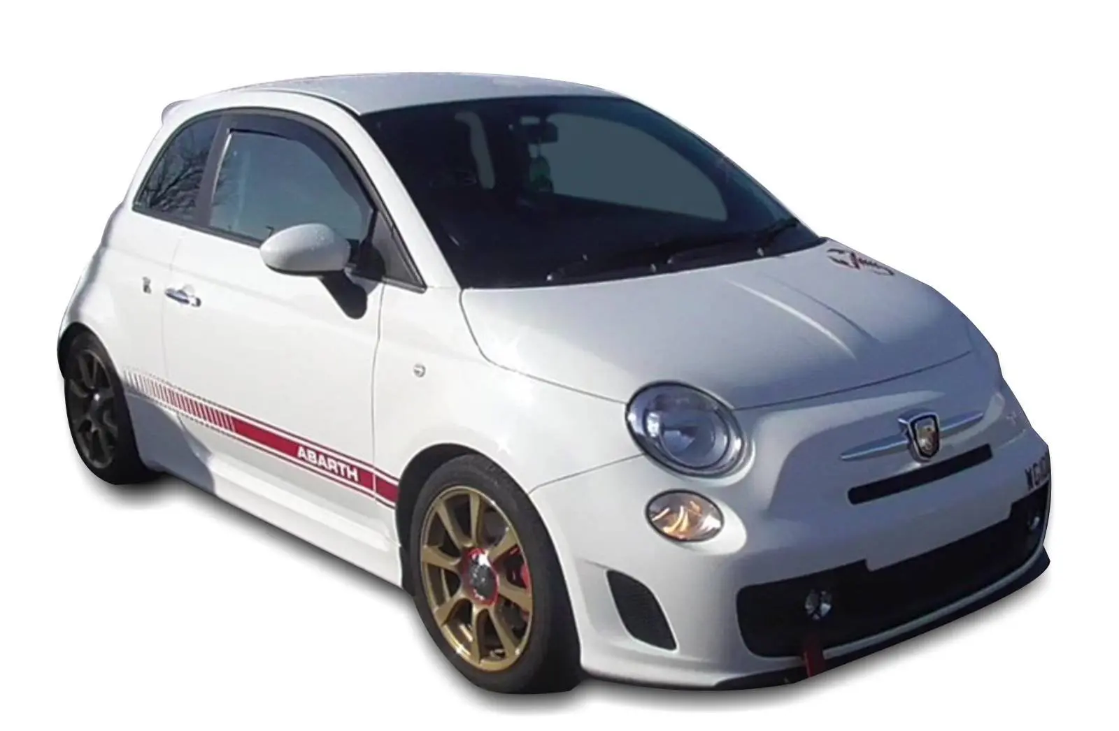 Vindavvisere Fiat 500 / 500e 2007 - 2020 │ sett 2 stk.