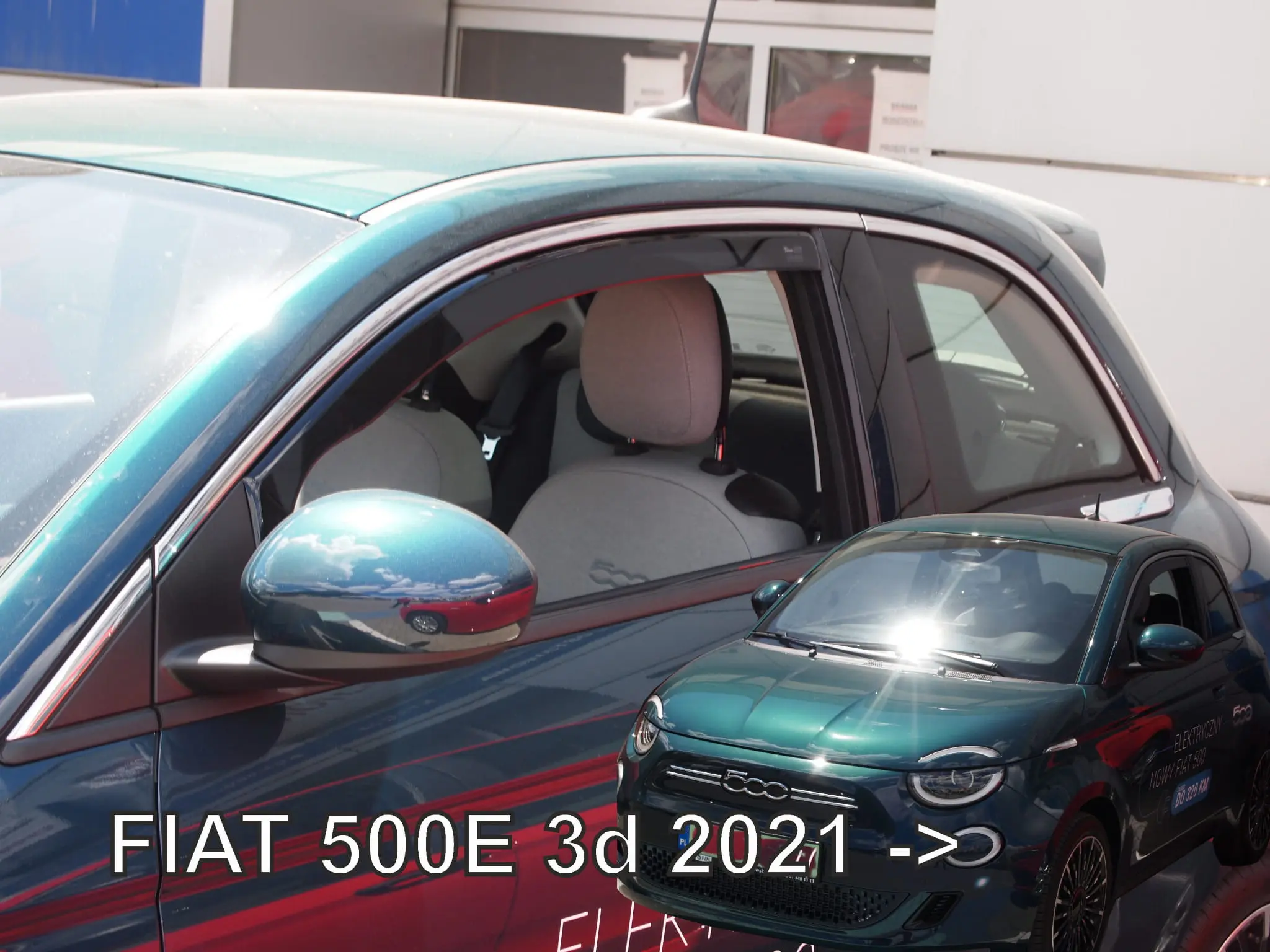 Vindavvisere  Fiat 500e II 2020 -> │ sett 2 stk.