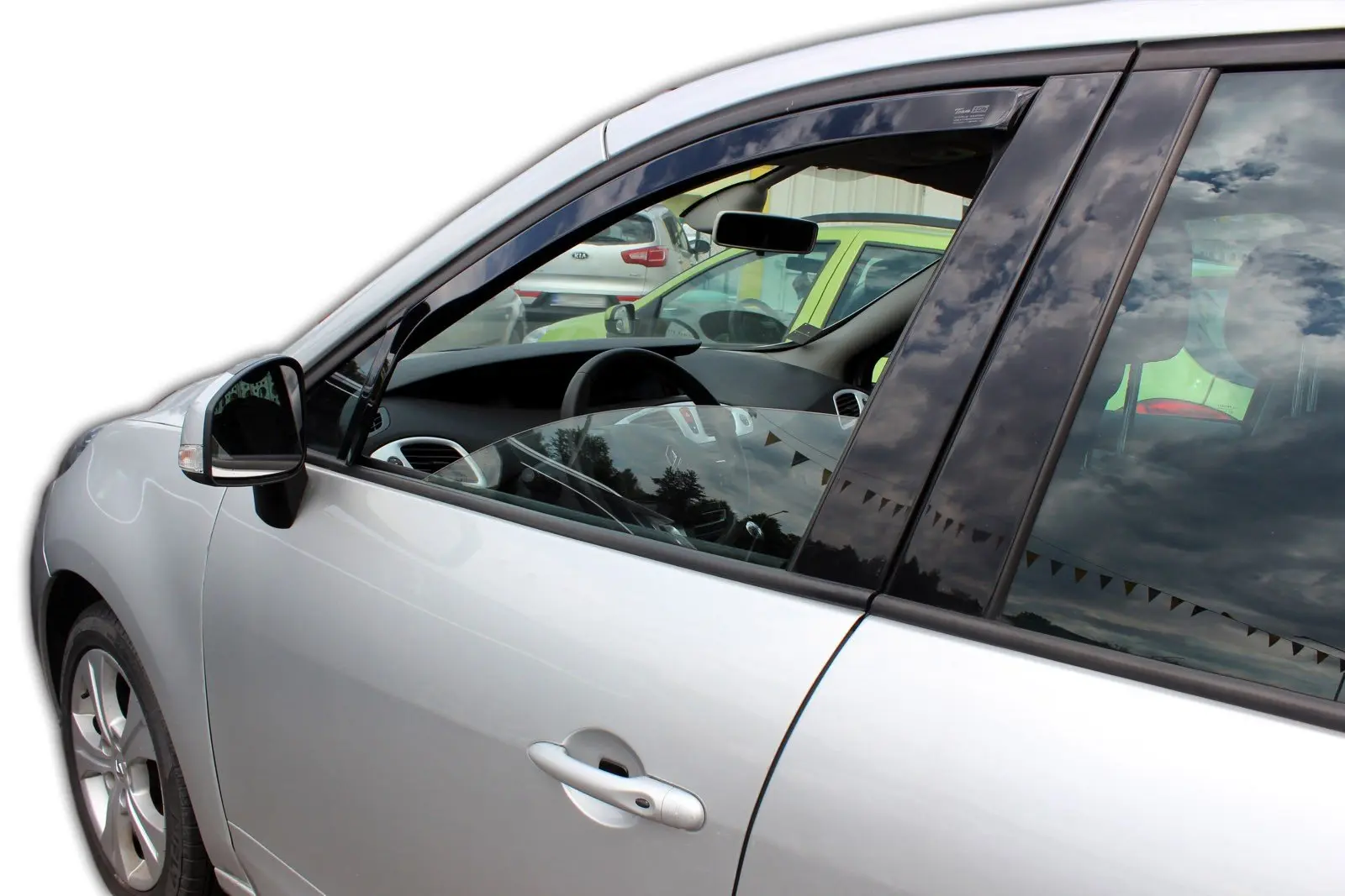 Vindavvisere FIAT FULLBACK 4-dørs 2016→ sett 4 stk.,RENAULT SCENIC III 5-dørs 2009-2016 – bilde 3
