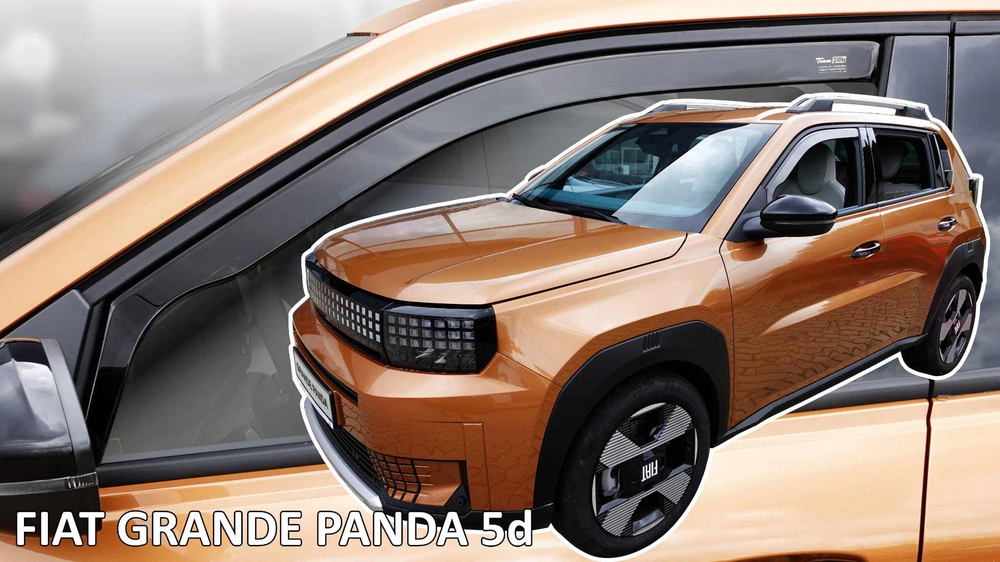 Vindavvisere Fiat Grande Panda / Grande Panda e 2025 -> │ sett 2 stk.