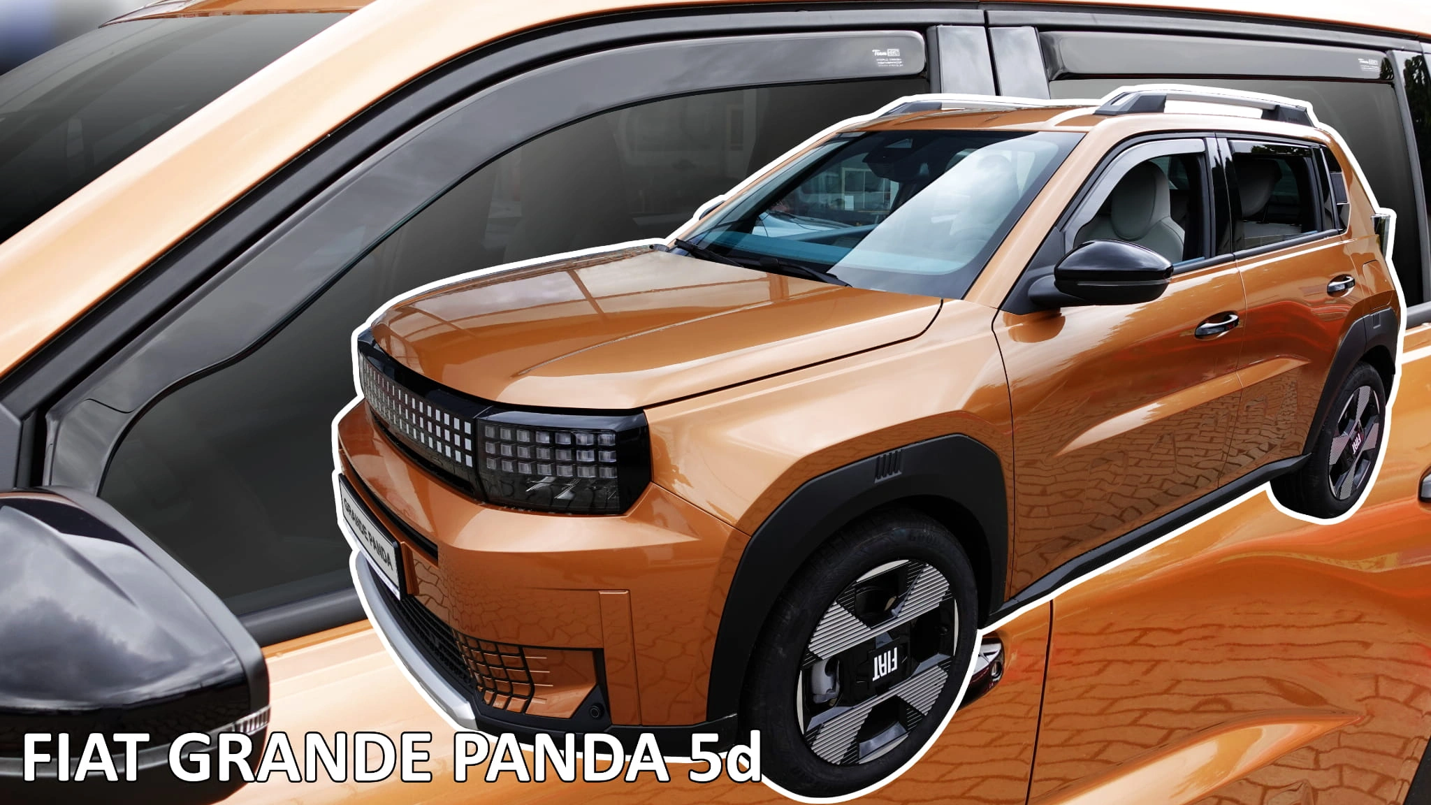 Vindavvisere Fiat Grande Panda / Grande Panda e 2025 -> │ sett 4 stk.