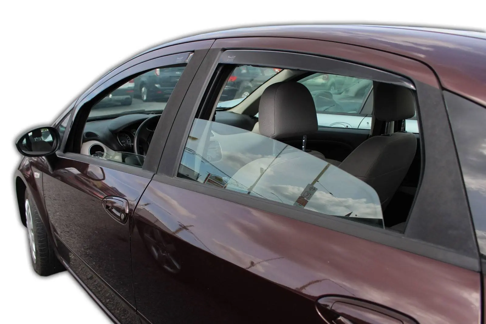 Vindavvisere FIAT LINEA 4-dørs 2007 - 2015 sett 4 stk. – bilde 4