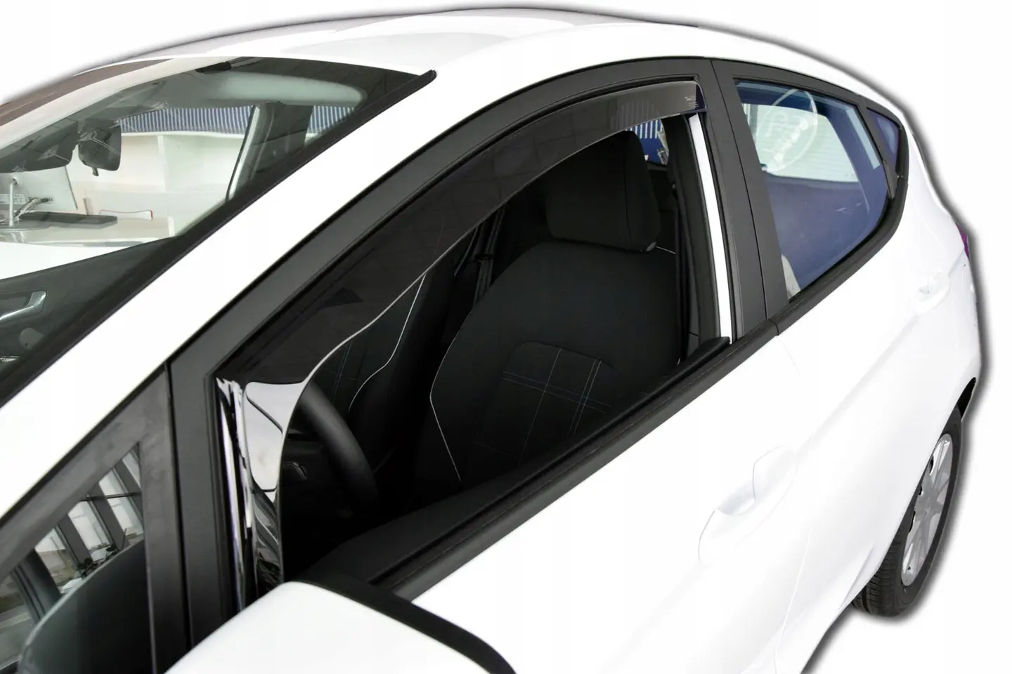 Vindavvisere Ford Fiesta Mk7 2016 - 2023 │ sett 2 stk. – bilde 2