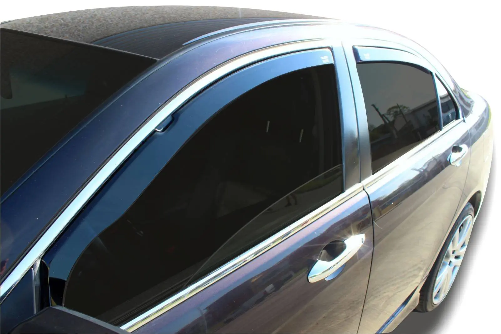 Vindavvisere HONDA ACCORD 4-dørs 2003-2008 Sedan sett 4 stk. – bilde 2