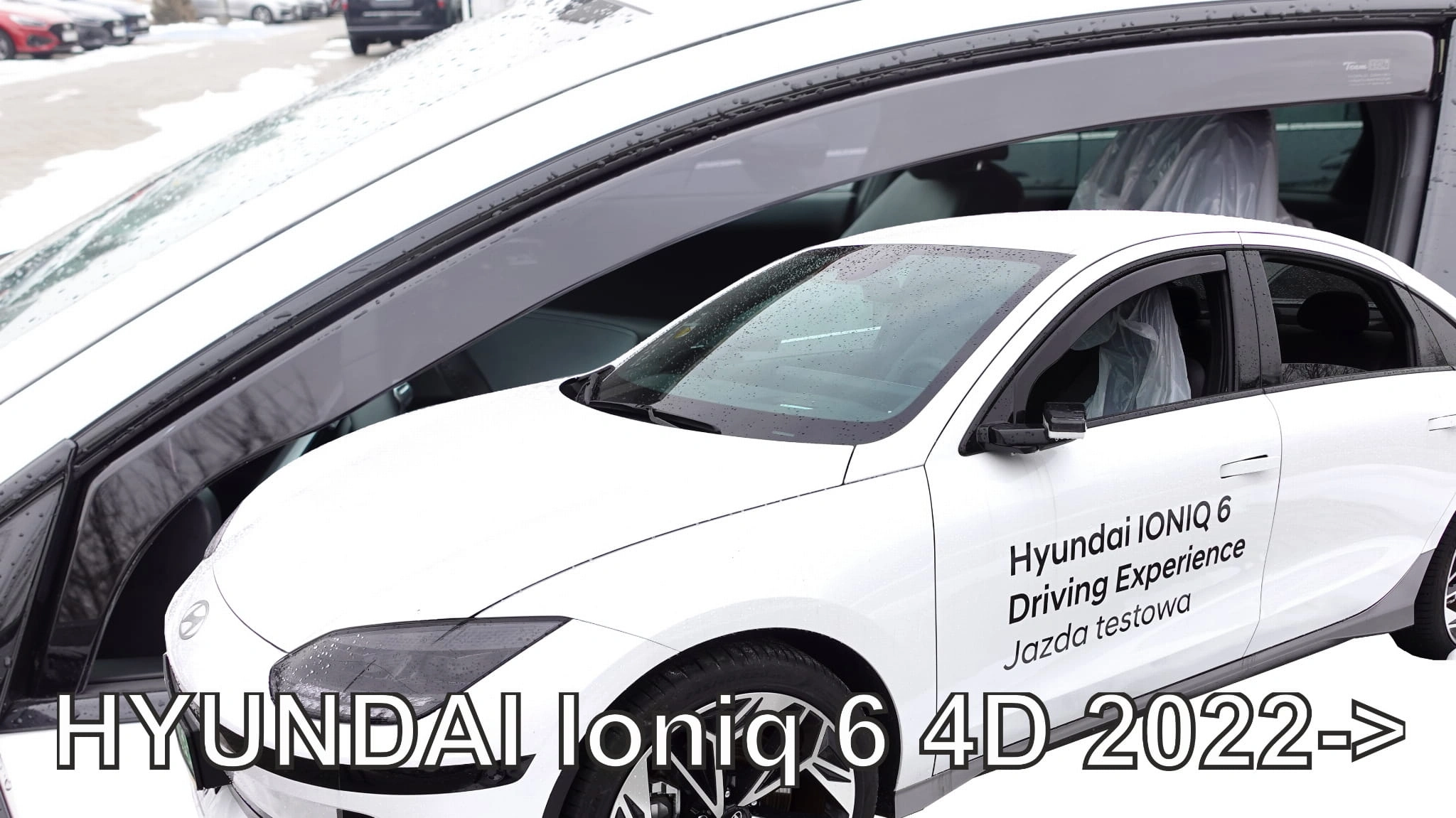 Vindavvisere Hyundai Ioniq 6 2022 -> │ sett 2 stk.