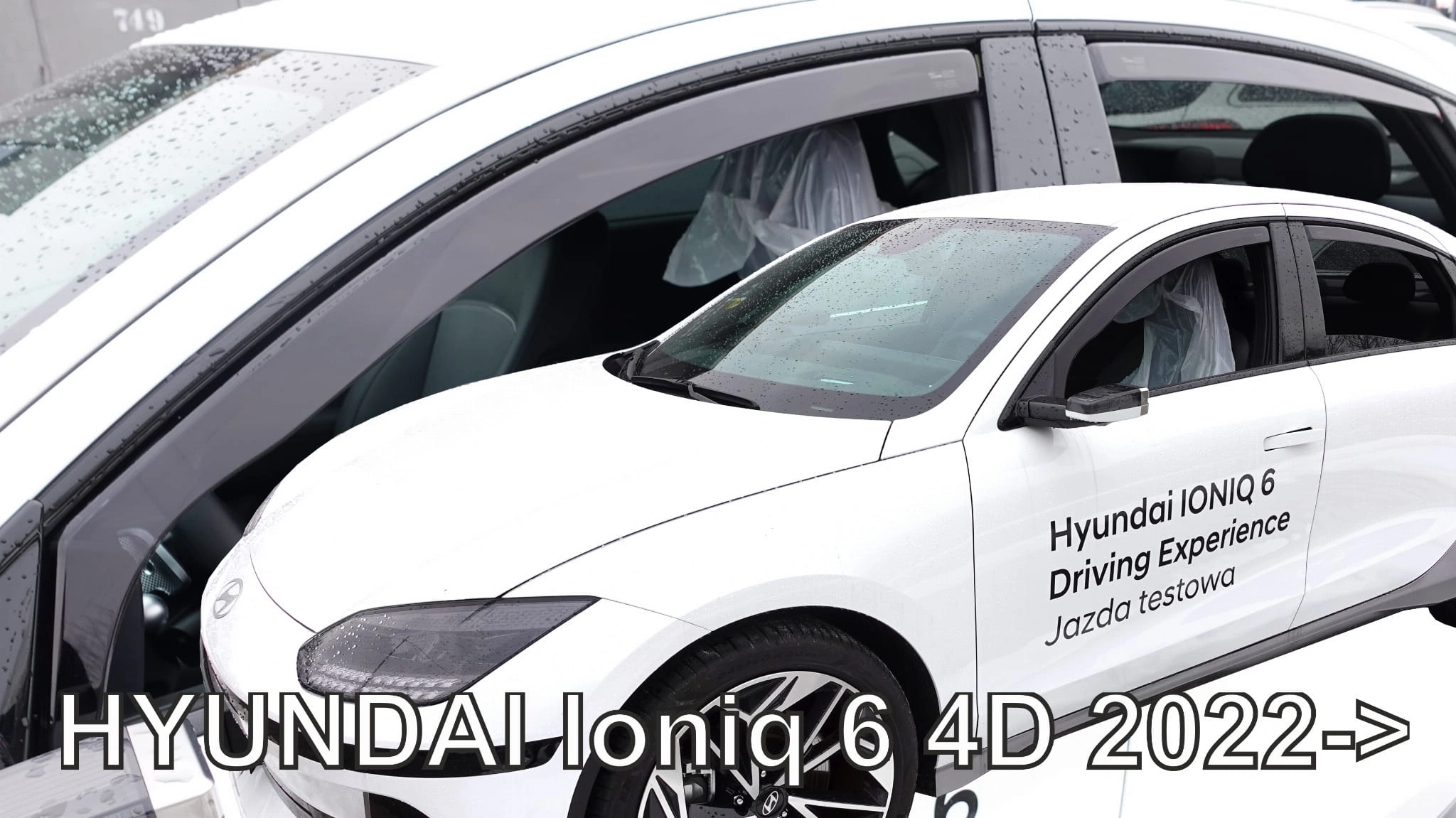 Vindavvisere Hyundai Ioniq 6 2022 -> │ sett 4 stk.