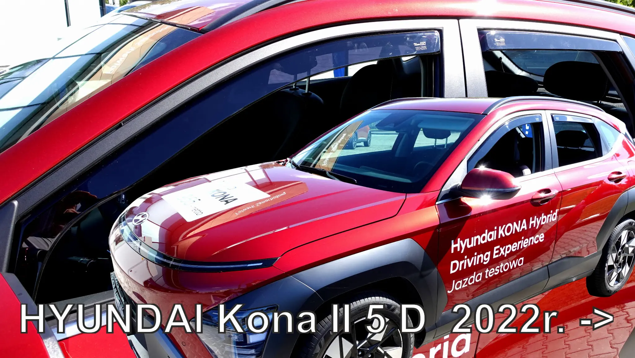 Vindavvisere Hyundai Kona II / Kona Electric II 2022 -> │ sett 4 stk.