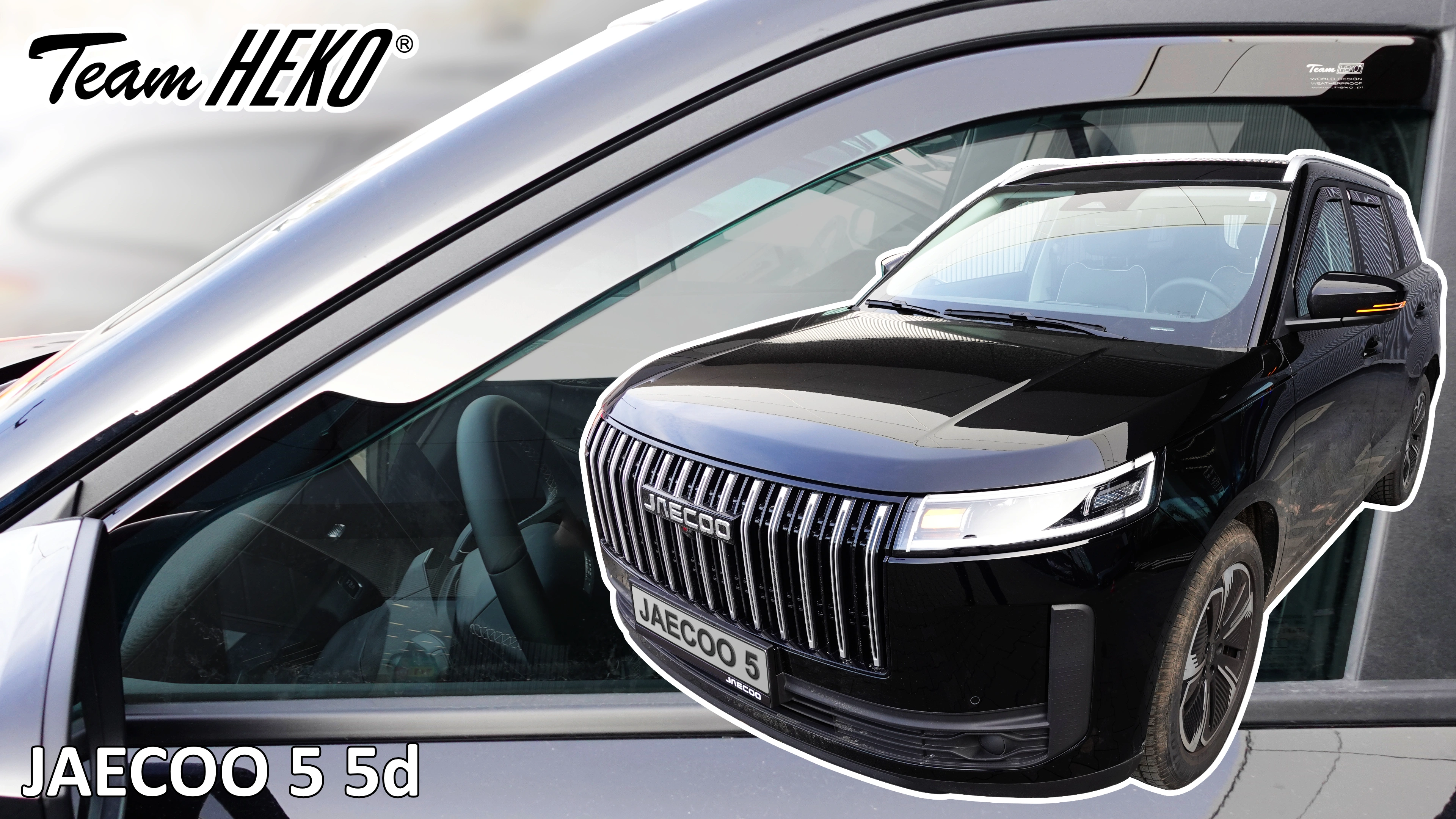 Vindavvisere Jaecoo 5 2024-> │ sett 2 stk.