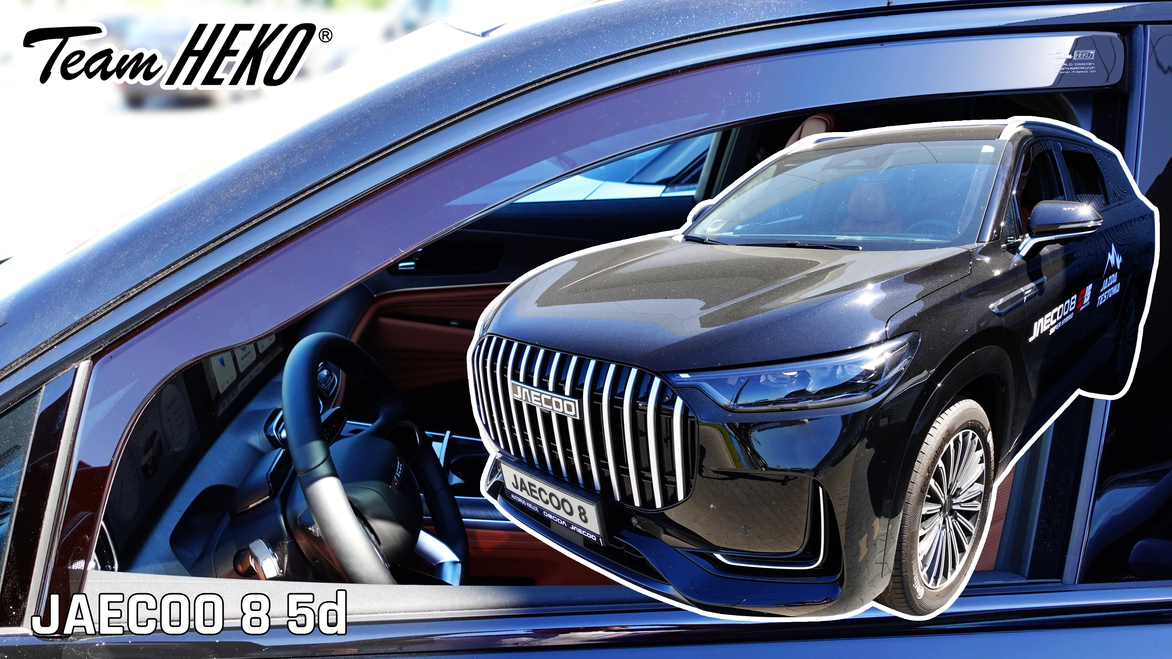 Vindavvisere Jaecoo 8 2025 -> │ sett 2 stk.