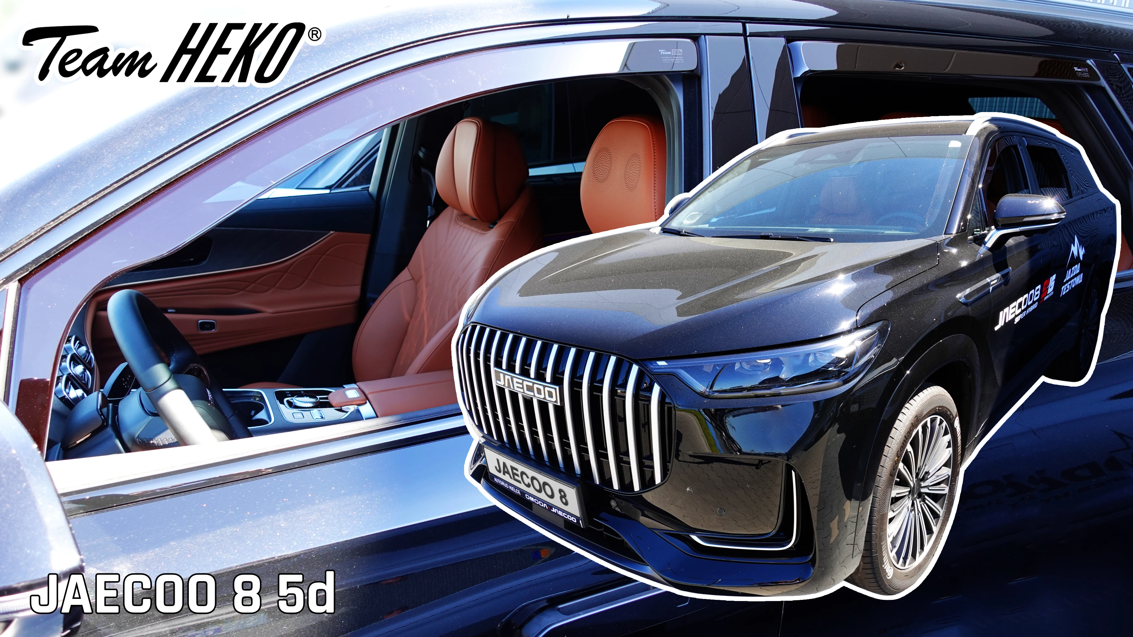 Vindavvisere Jaecoo 8 2025 -> │ sett 4 stk.