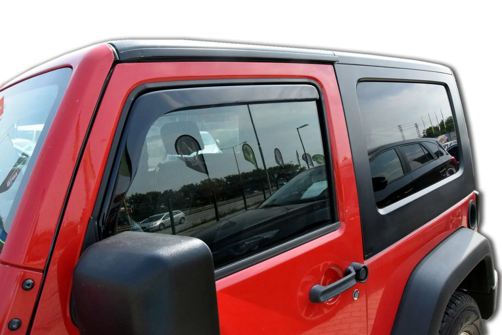 Vindavvisere Jeep Wrangler JK 2006 - 2018 │ sett 2 stk. – bilde 2