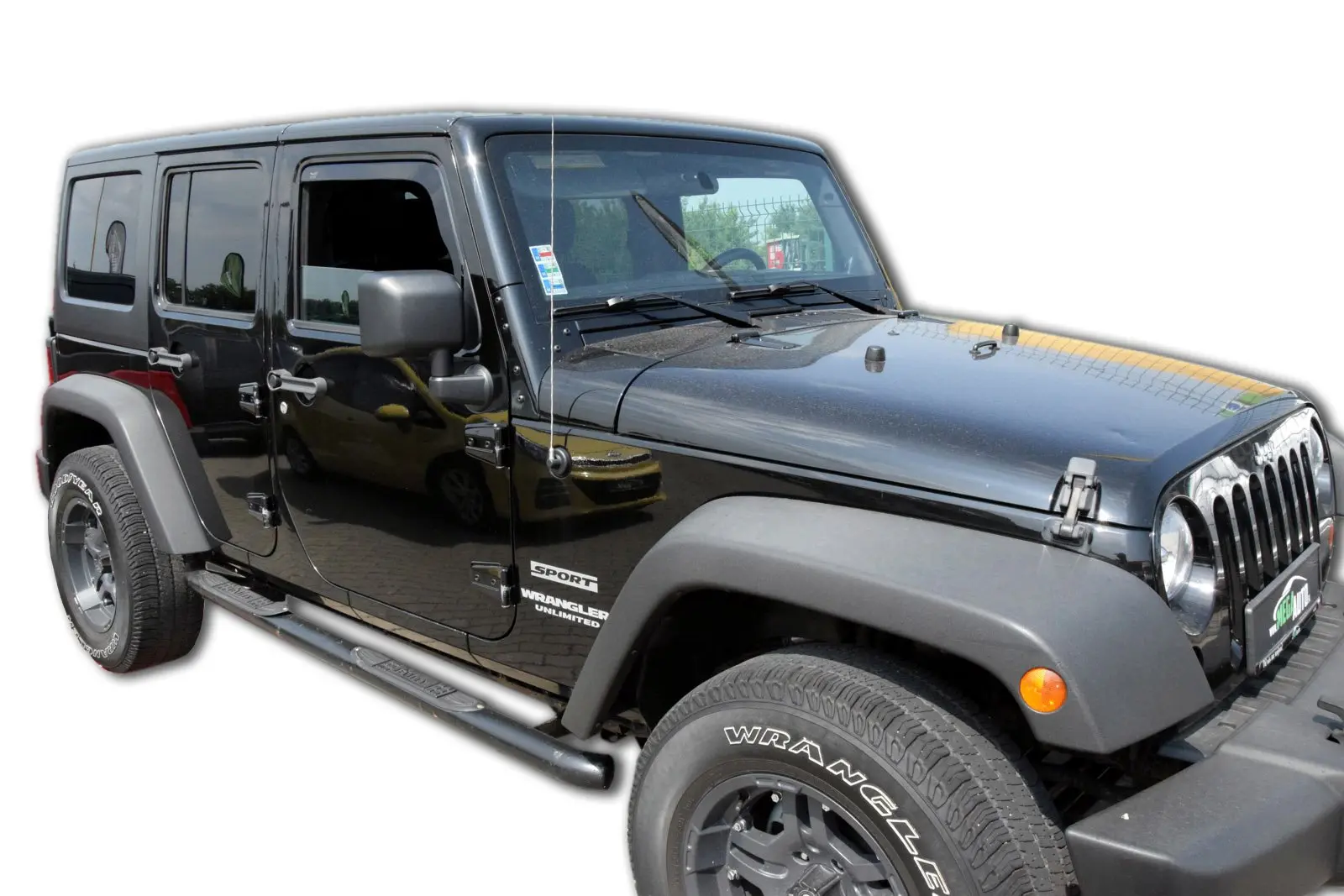 Vindavvisere Jeep Wrangler JK 2006 - 2018 │ sett 2 stk. – bilde 6