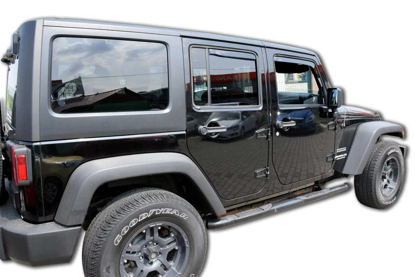 Vindavvisere Jeep Wrangler JK 2006 - 2018 │ sett 4 stk. Image 6