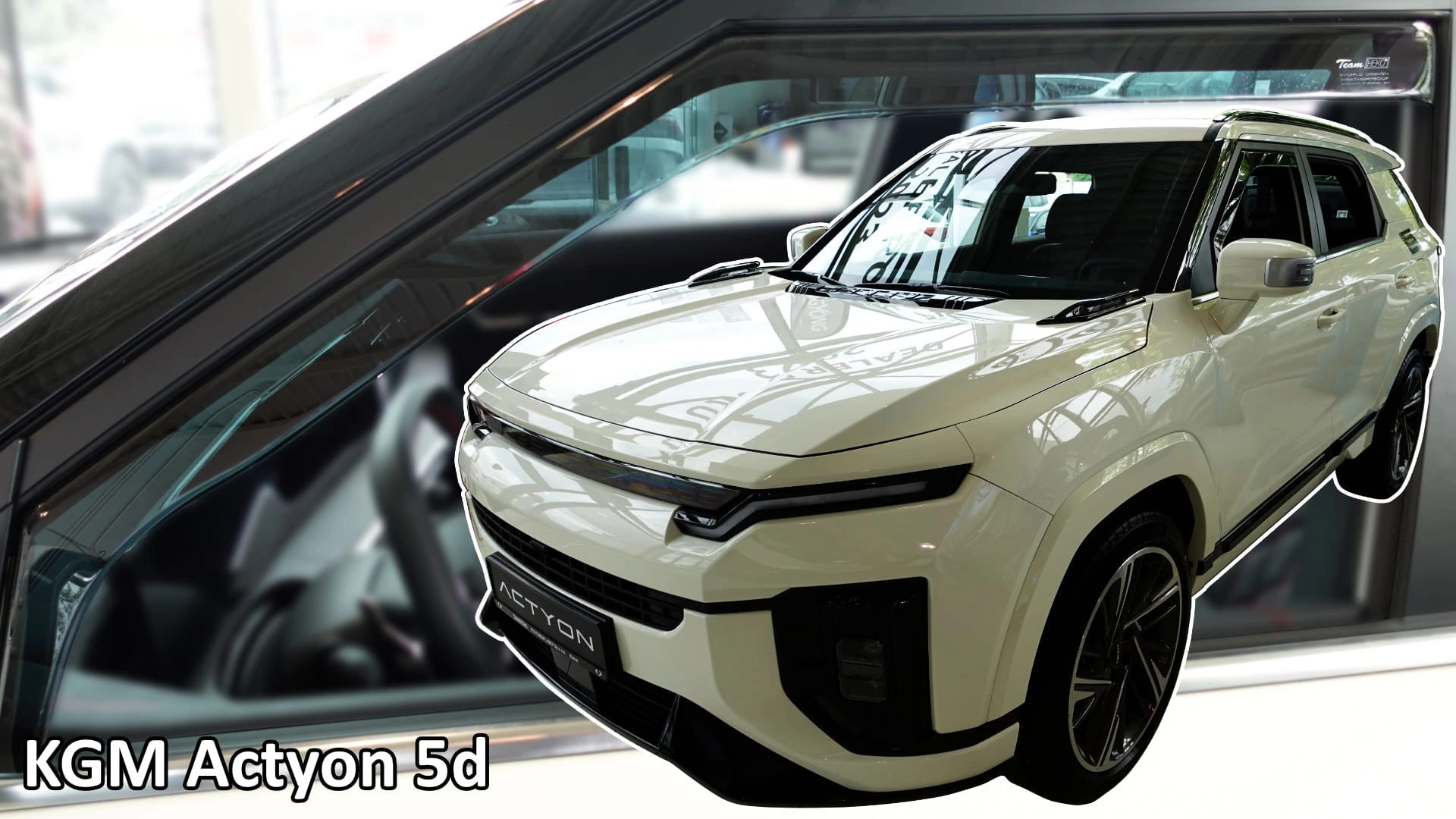 Vindavvisere KGM Actyon 2024 -> │ sett 2 stk.