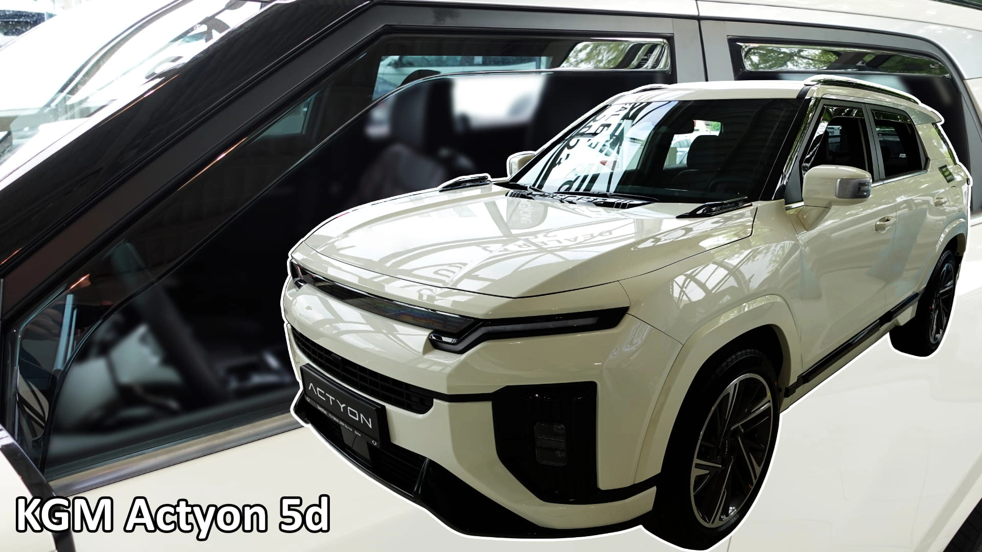 Vindavvisere KGM Actyon 2024 -> │ sett 4 stk.