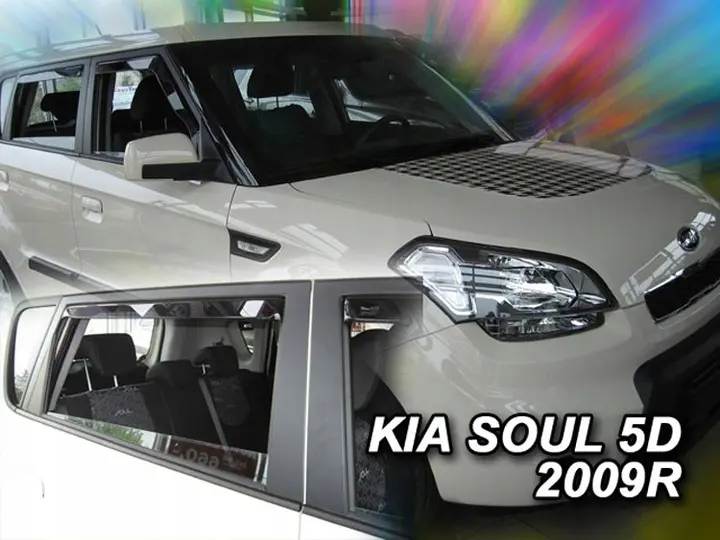 Vindavvisere Kia Soul I  2009 - 2014  │ sett 4 stk.