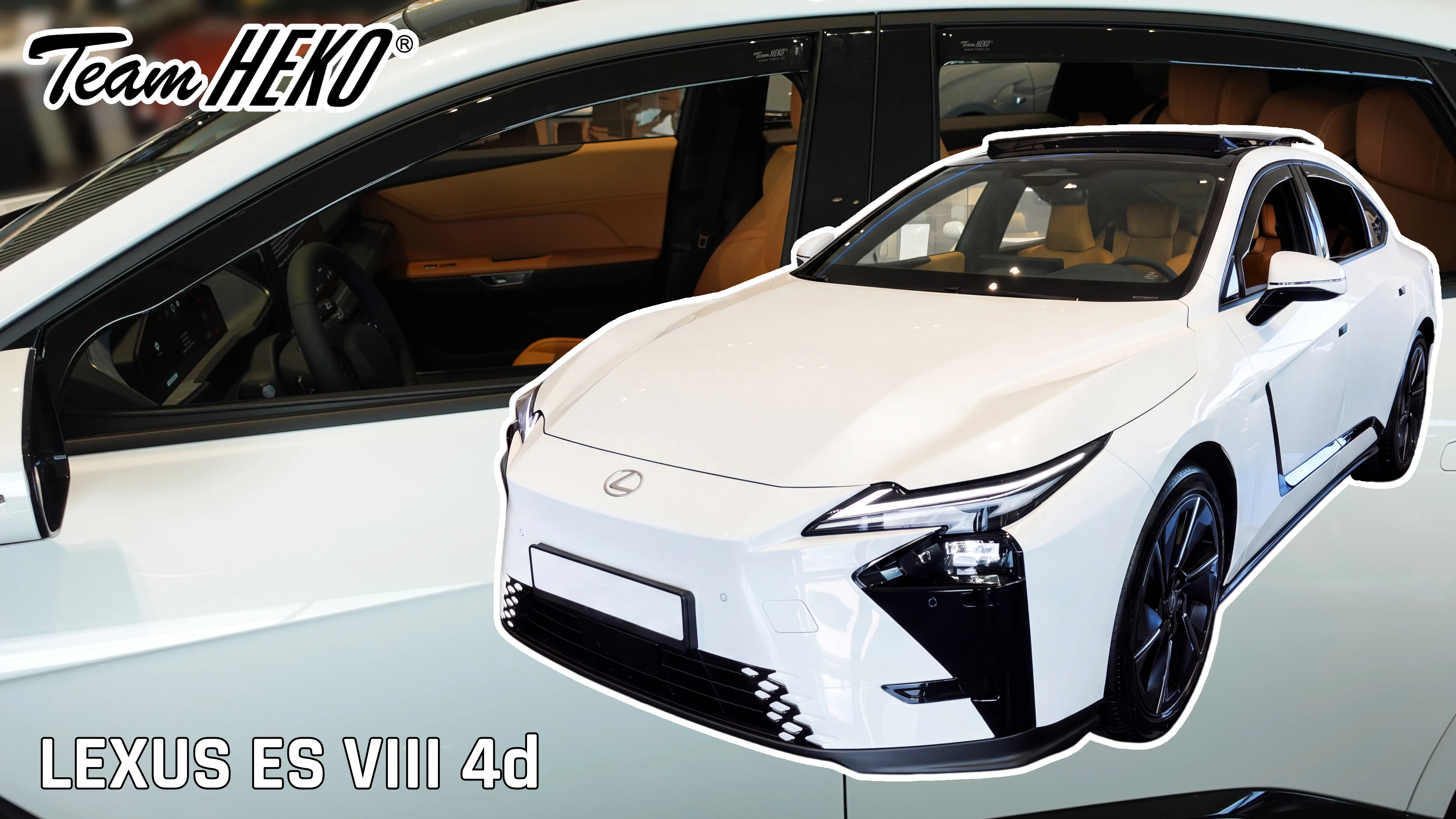 Vindavvisere Lexus ES VIII 2025 -> │ sett 4 stk.