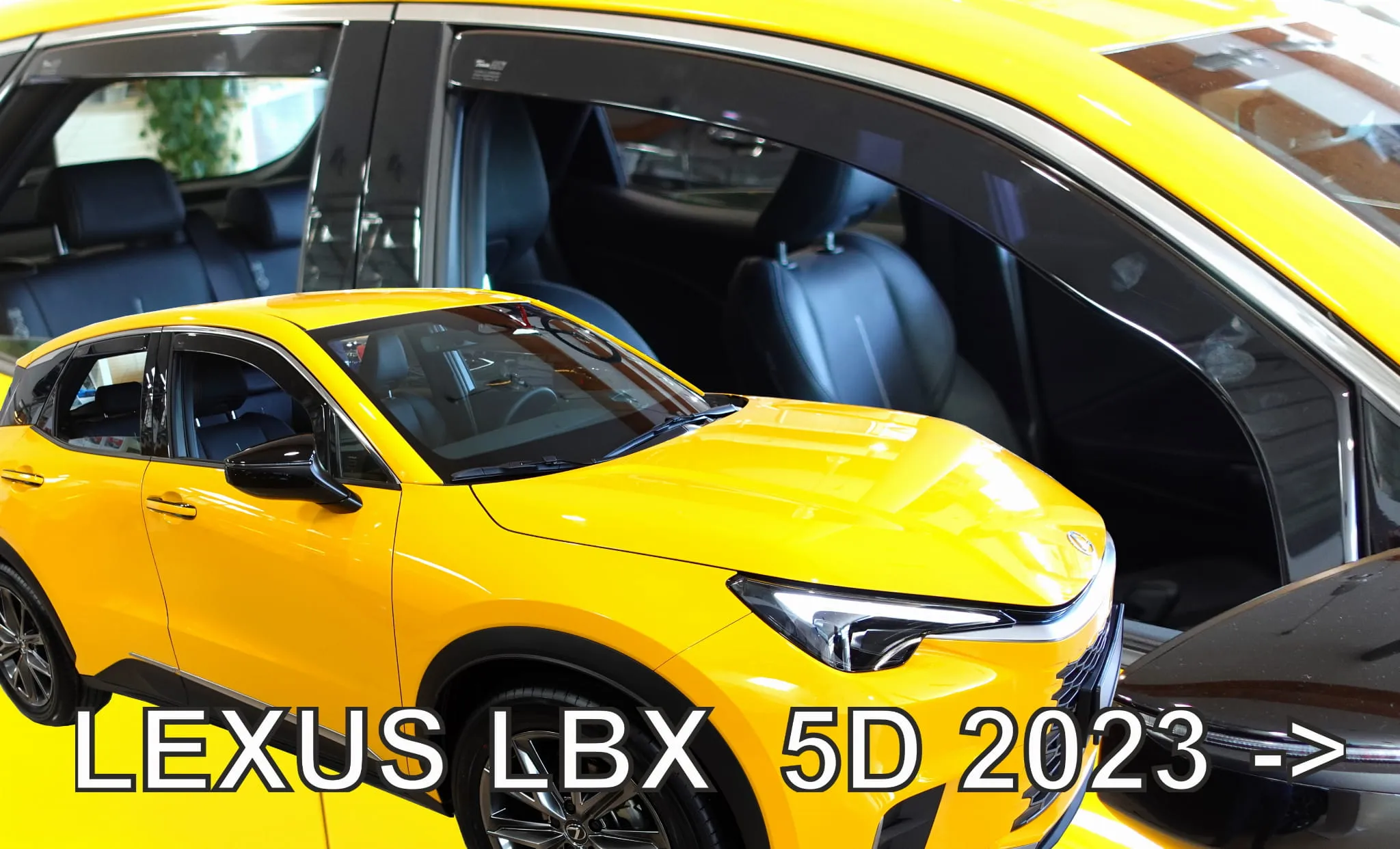 Vindavvisere Lexus LBX 2023 -> │ sett 4 stk.