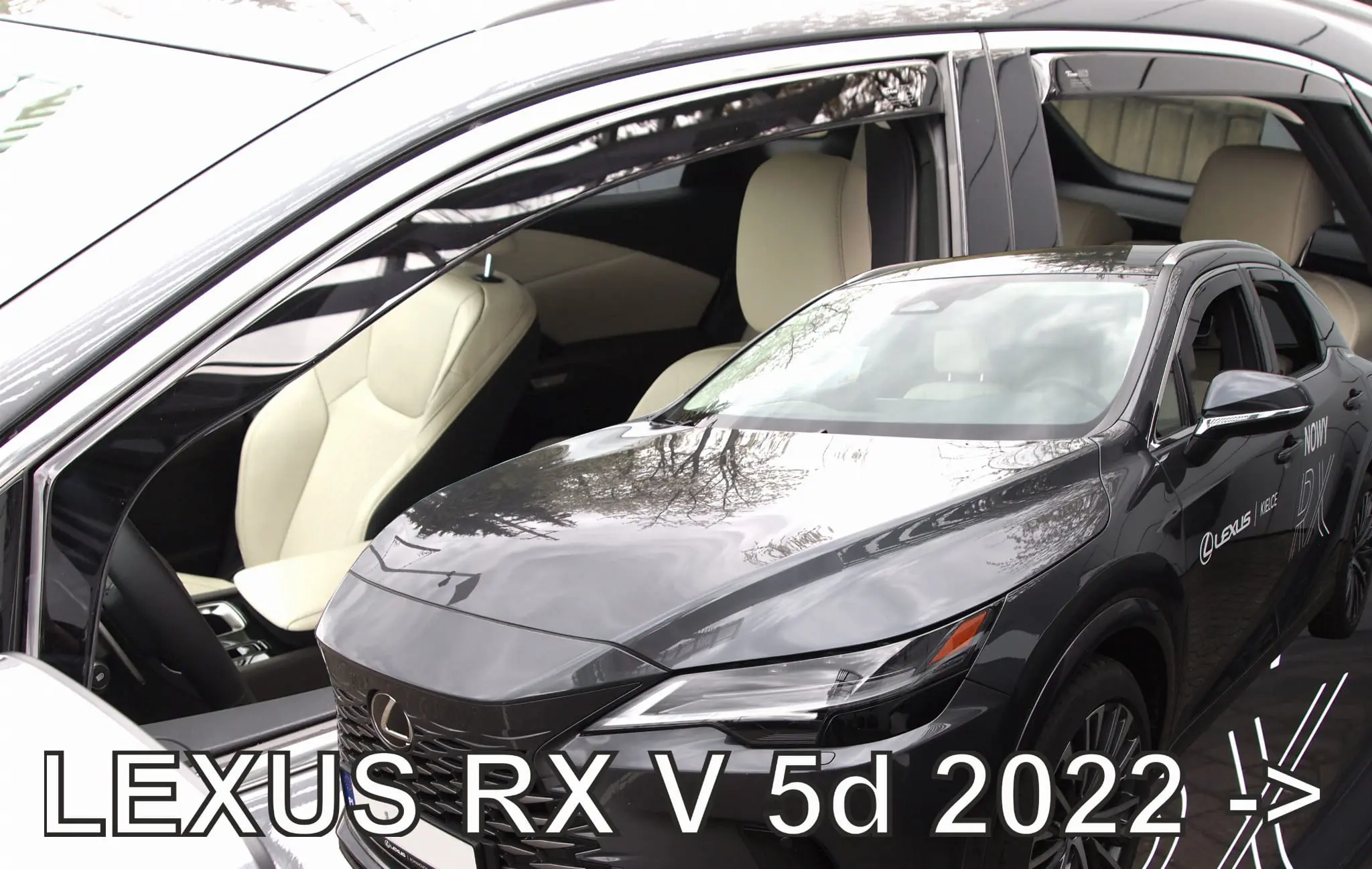 Vindavvisere Lexus RX V 2022 -> | sett 4 stk.