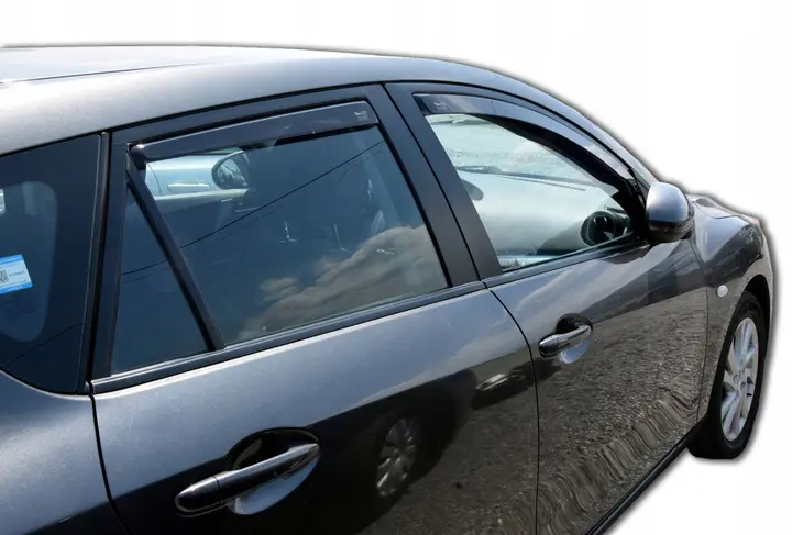 Vindavvisere MAZDA 3 II 5-dørs 2008-2014 HATCHBACK sett 4 stk. – bilde 4