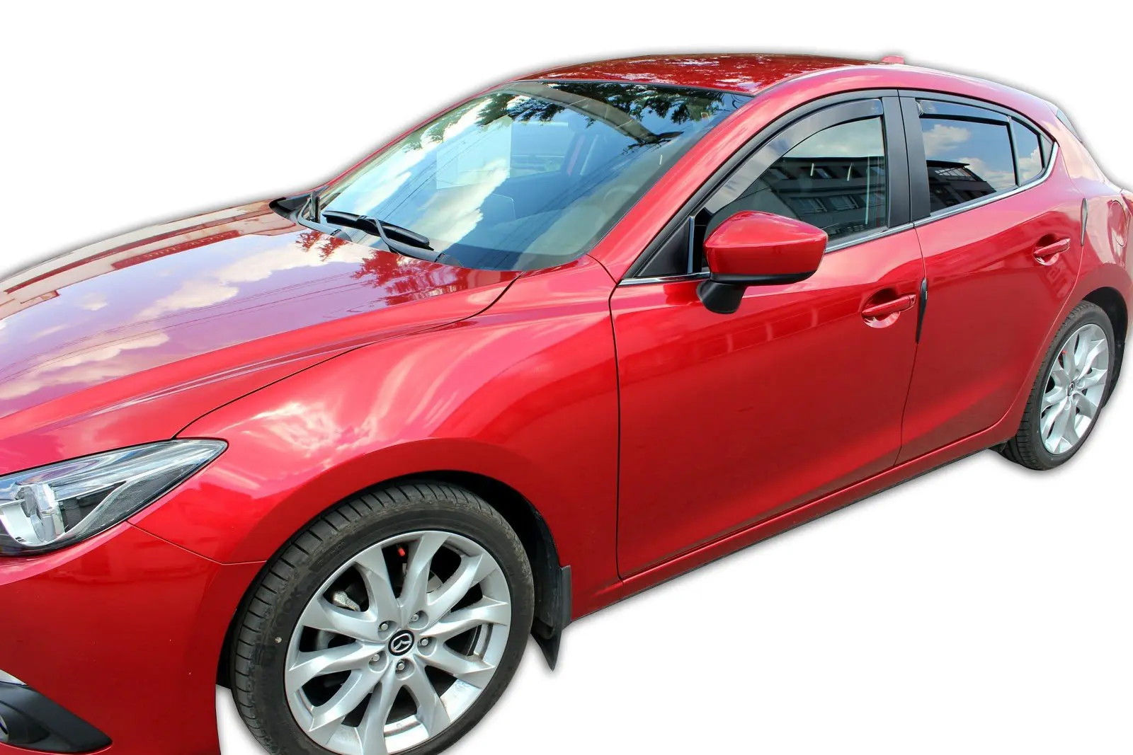 Vindavvisere MAZDA 3 III 4/5-dørs 2013-2018 Sedan / HATCHBACK sett 4 stk.