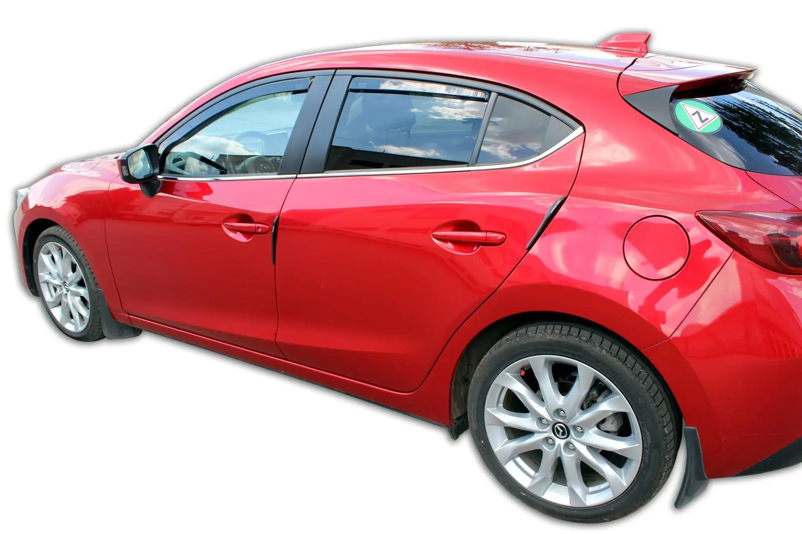 Vindavvisere MAZDA 3 III 4/5-dørs 2013-2018 Sedan / HATCHBACK sett 4 stk. – bilde 5