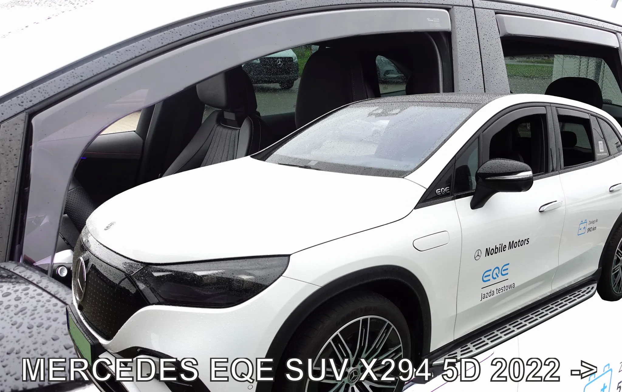Vindavvisere Mercedes-Benz EQE SUV (X294) 2023 -> | sett 4 stk.
