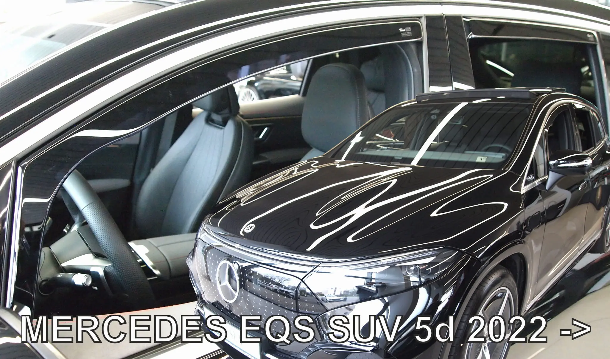 Vindavvisere Mercedes-Benz EQS SUV 2022 -> | sett 4 stk.