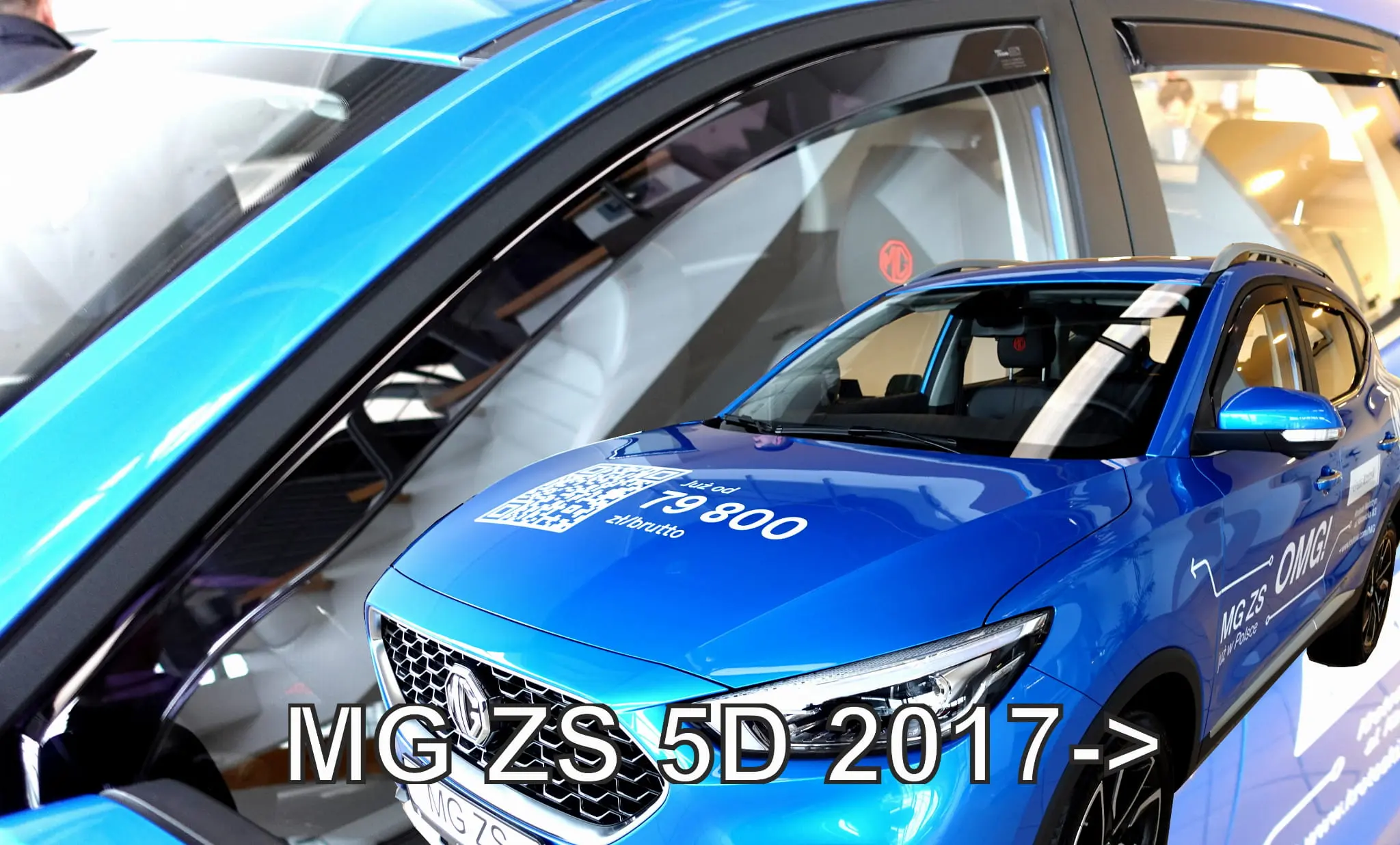 Vindavvisere MG ZS EV 2019 -> │ sett 4 stk.