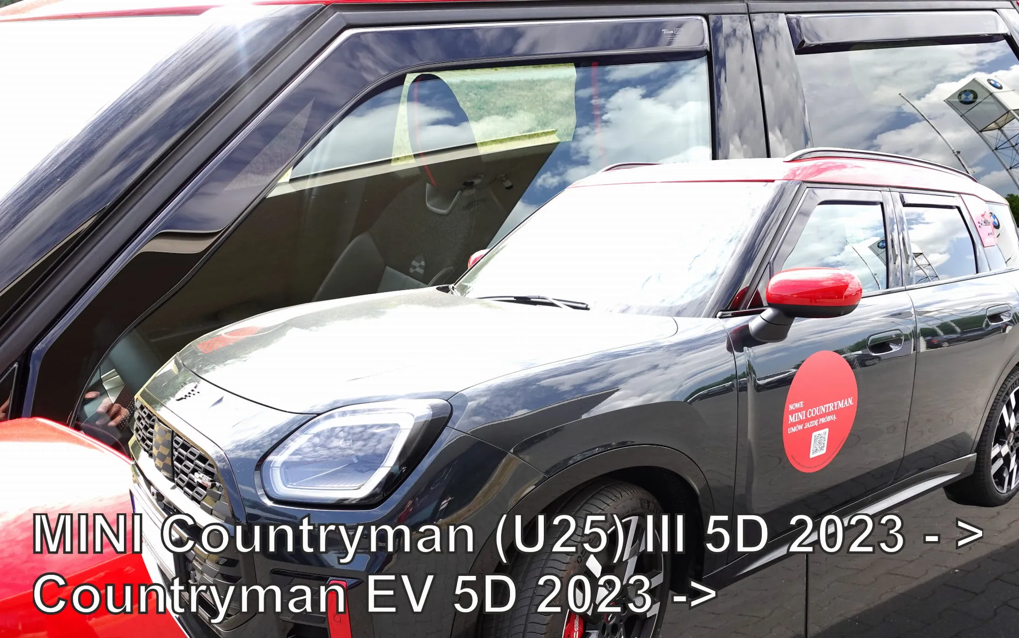 Vindavvisere Mini Countryman III / EV 2023 -> │ sett 4 stk.