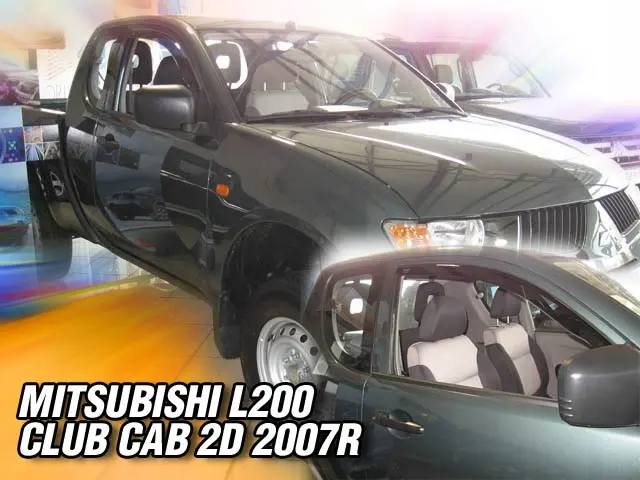 Vindavvisere MITSUBISHI L-200 (Ivgen)2d (club cab) 2006-2017 sett 2 stk.
