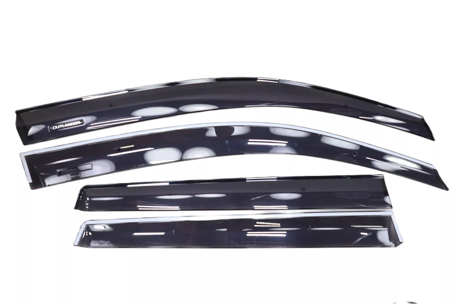 Vindavvisere Mitsubishi Outlander III / Outlander PHEV 2012 - 2024 │ │ Genuine® Windows Deflectors - sett 4 stk. – bilde 5