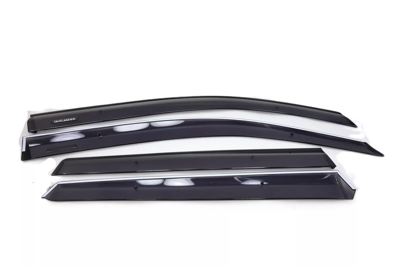 Vindavvisere Mitsubishi Outlander III / Outlander PHEV 2012 - 2024 │ │ Genuine® Windows Deflectors - sett 4 stk. – bilde 6