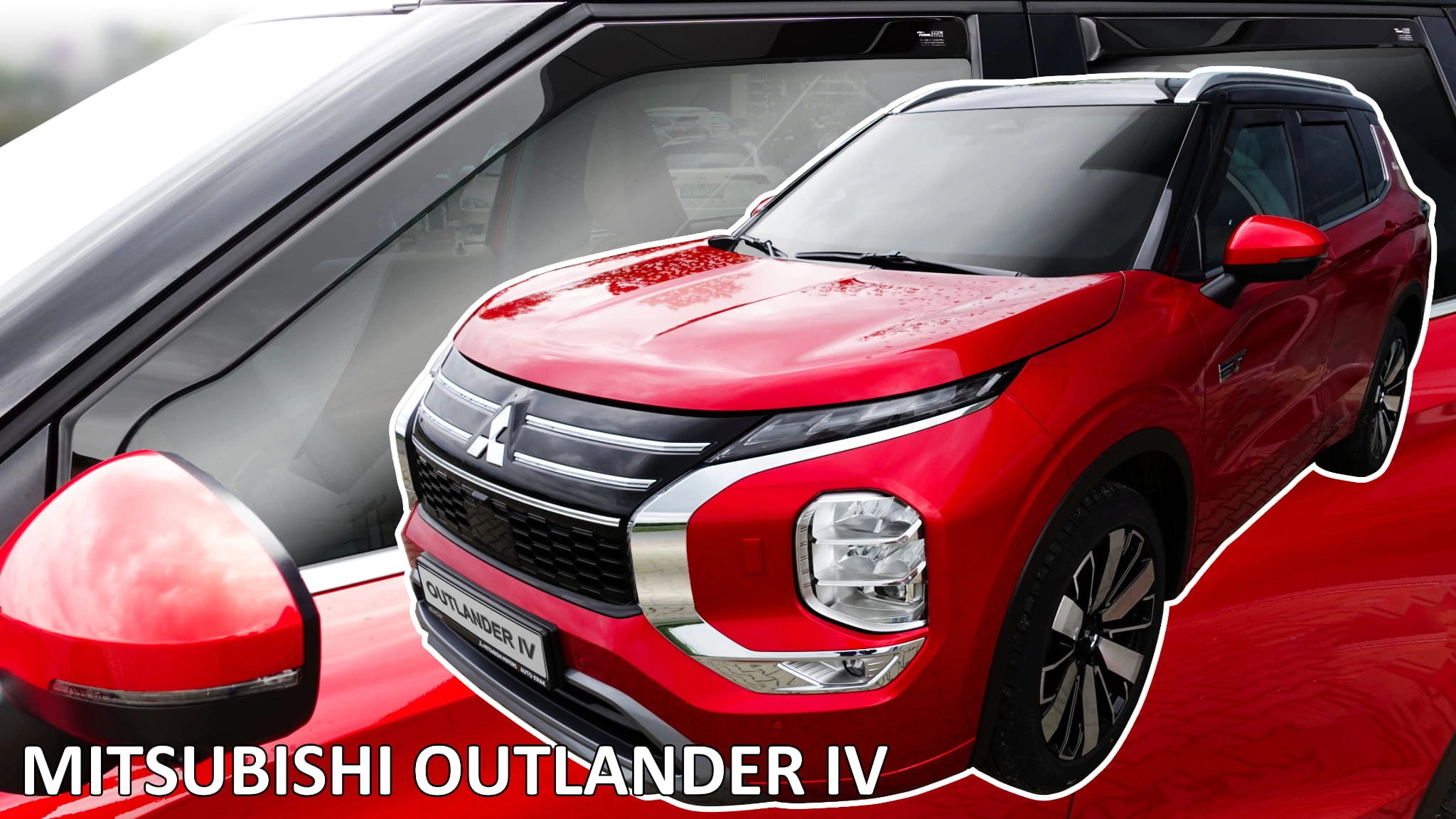 Vindavvisere Mitsubishi Outlander IV 2022 -> │ sett 4 stk.