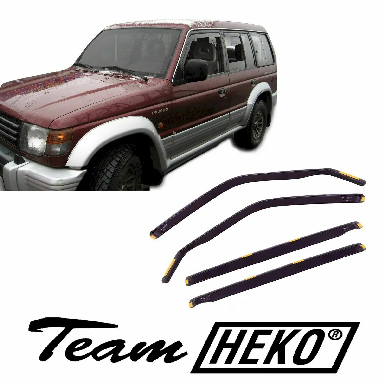 Vindavvisere Mitsubishi Pajero II 1990 - 1999 │ sett 4 stk.