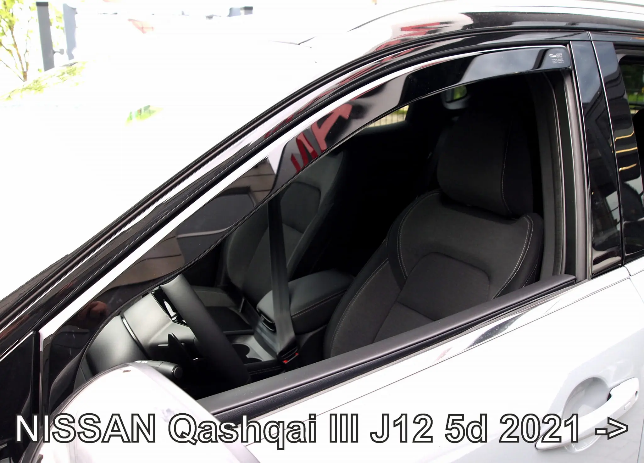 Vindavvisere Nissan Qashqai (J12) 2021 -> │ sett 2 stk. | Geparden.no