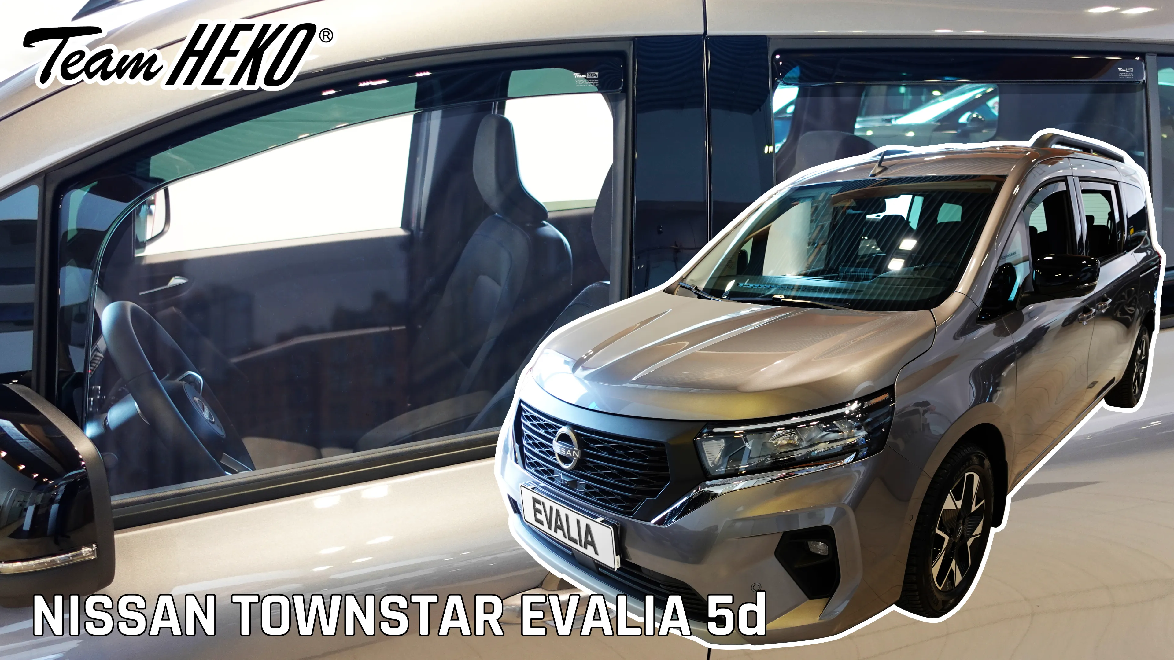 Vindavvisere Nissan Townstar EV / Nissan Townstar Evalia EV 2021 ->  │ sett 4 stk.