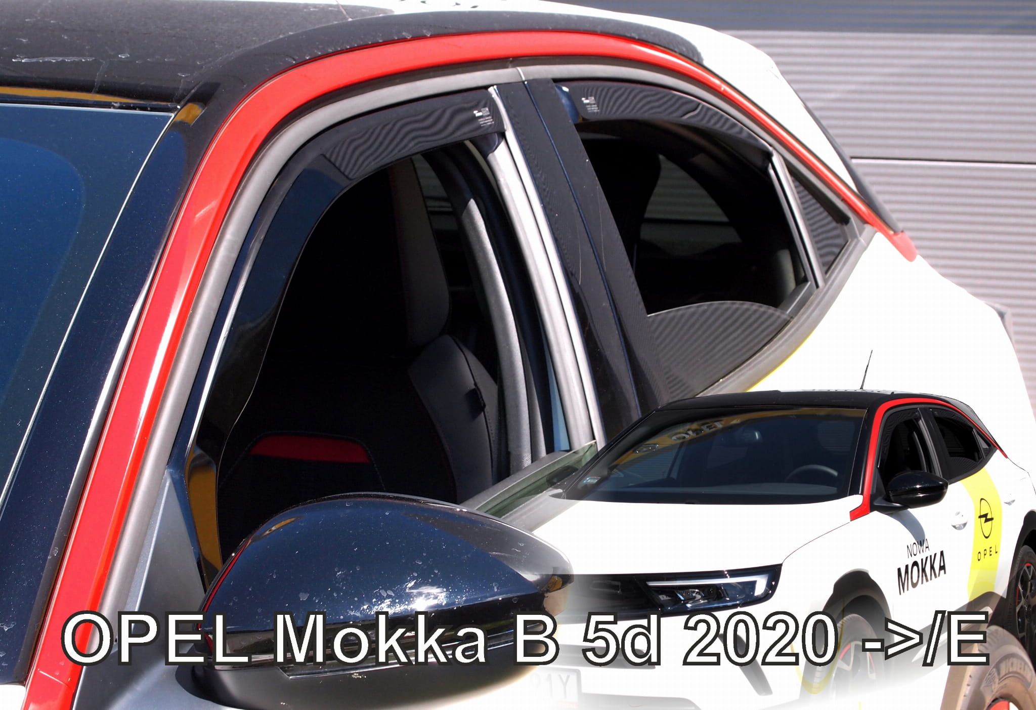 Vindavvisere Opel Mokka B / Opel Mokka-e 2020-> sett 4 stk.