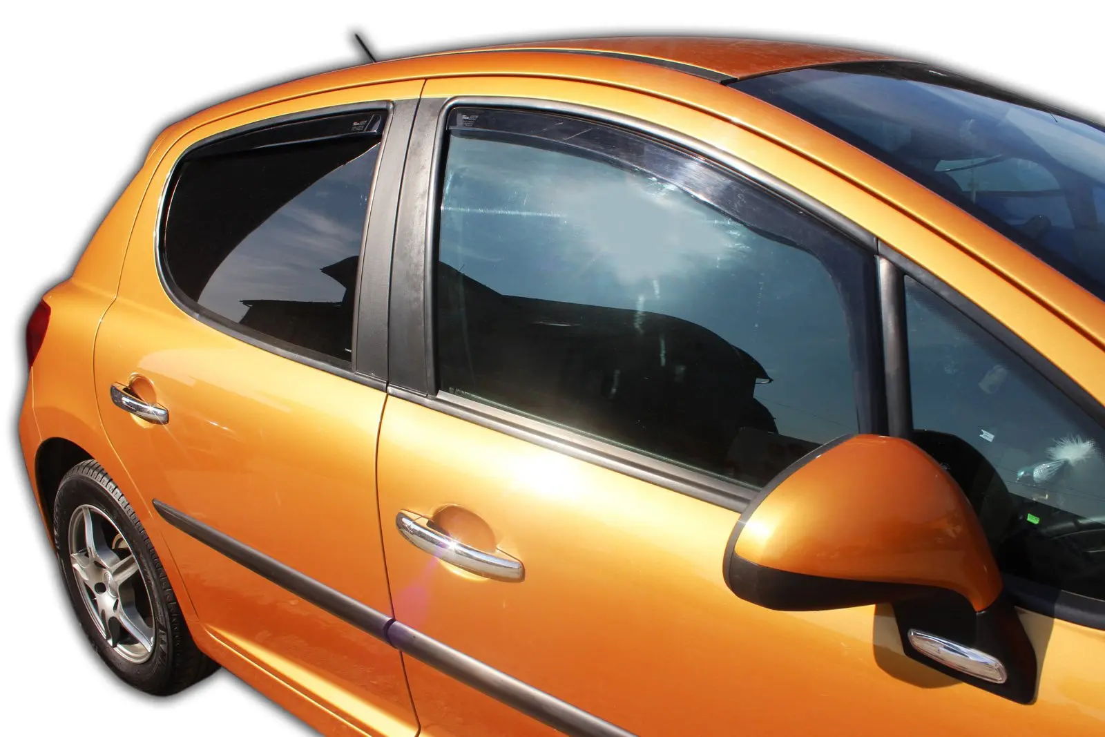 Vindavvisere PEUGEOT 207 5-dørs 2006-2012 HATCHBACK sett 4 stk. – bilde 2