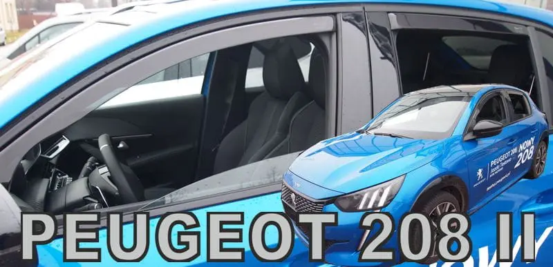 Vindavvisere Peugeot 208 II / Peugeot e-208 2019 -> │ sett 4 stk.