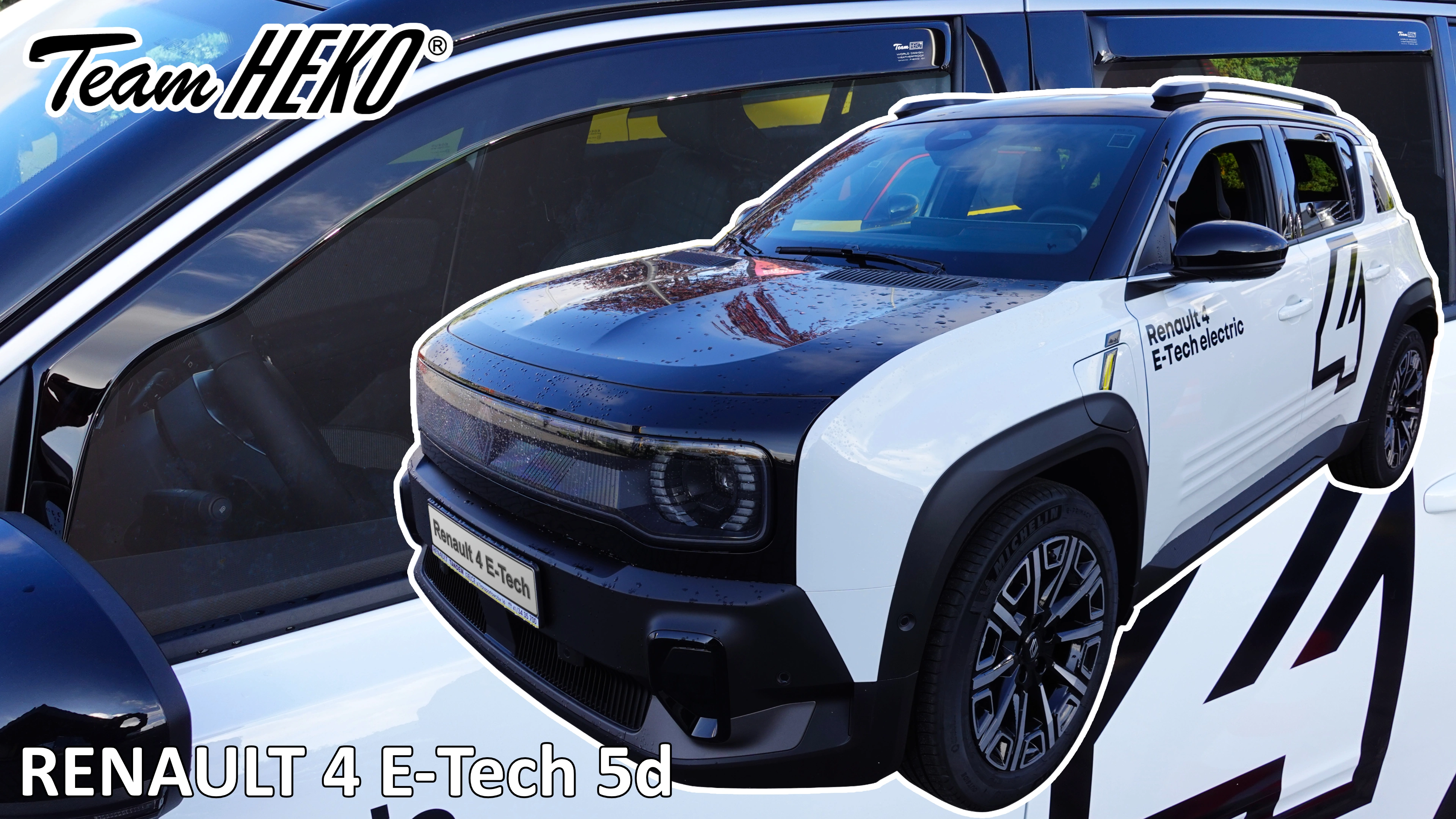 Vindavvisere Renault 4 E-Tech Electric 2025 -> │ sett 4 stk.