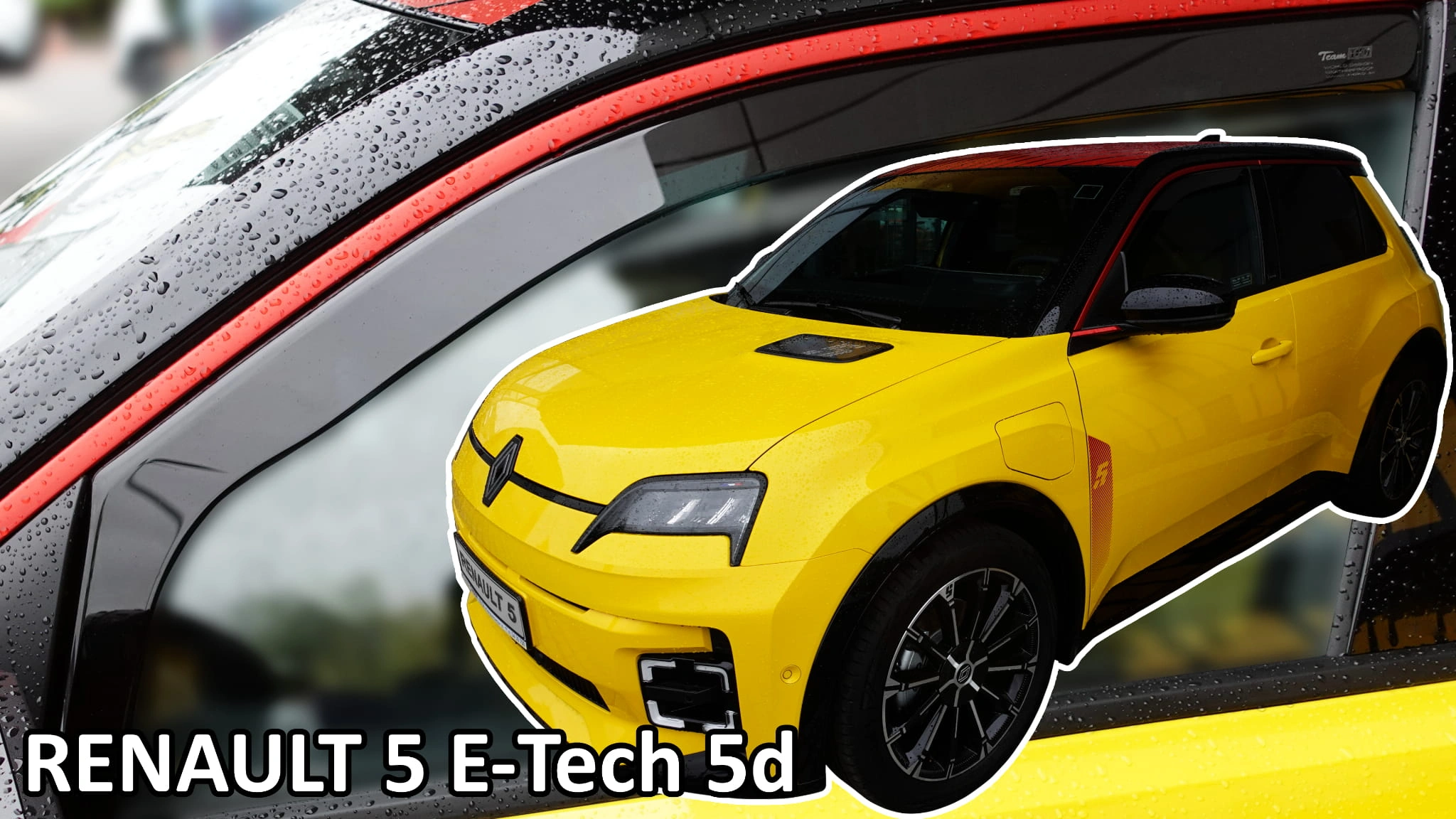 Vindavvisere Renault 5 E-Tech Electric 2025 -> │ sett 2 stk.