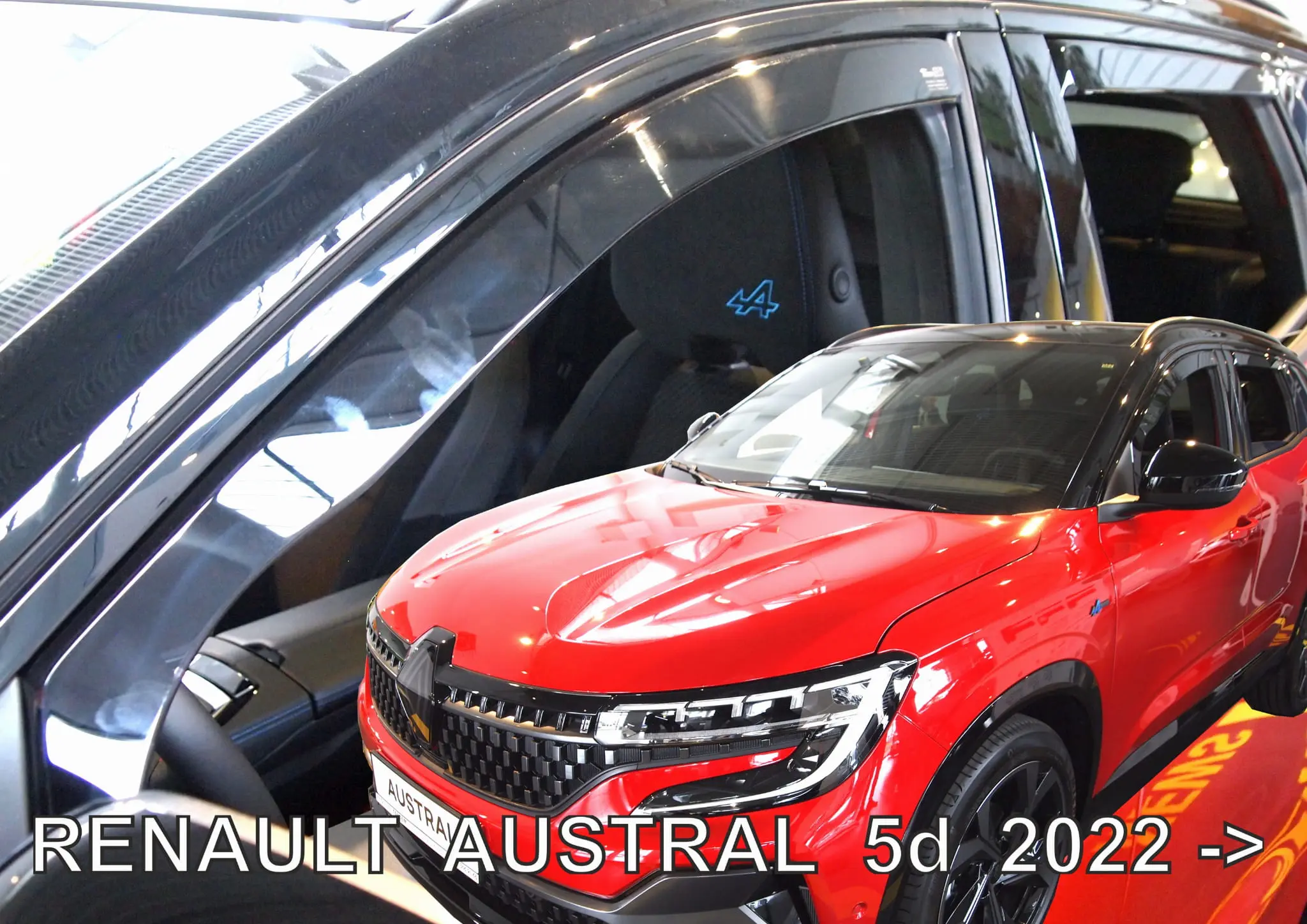 Vindavvisere Renault Austral 2022 -> │ sett 4 stk.