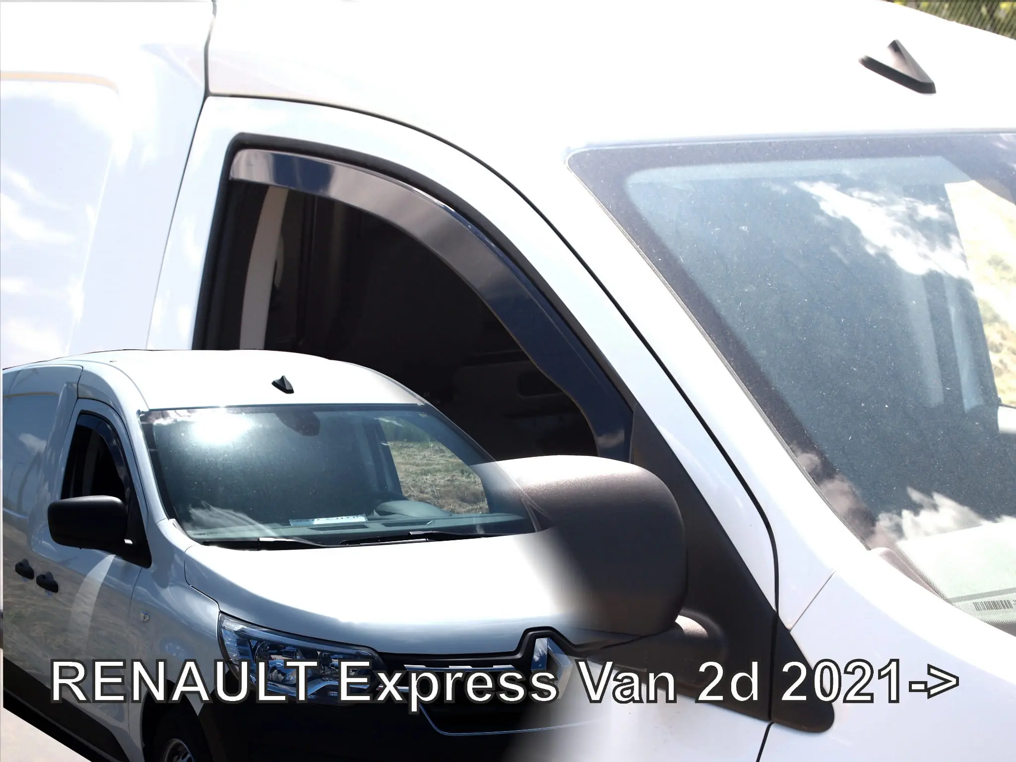 Vindavvisere Renault Express 2021-> sett 2 stk.