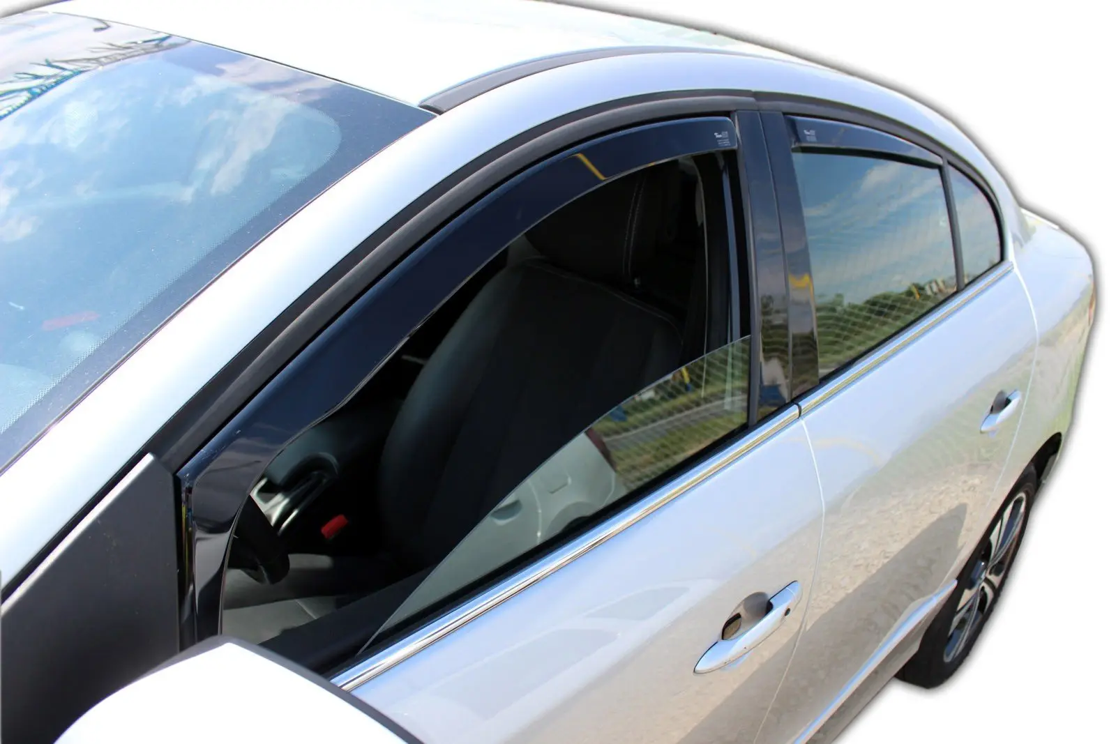 Vindavvisere RENAULT FLUENCE 4-dørs 2009-2016 sett 4 stk. – bilde 2